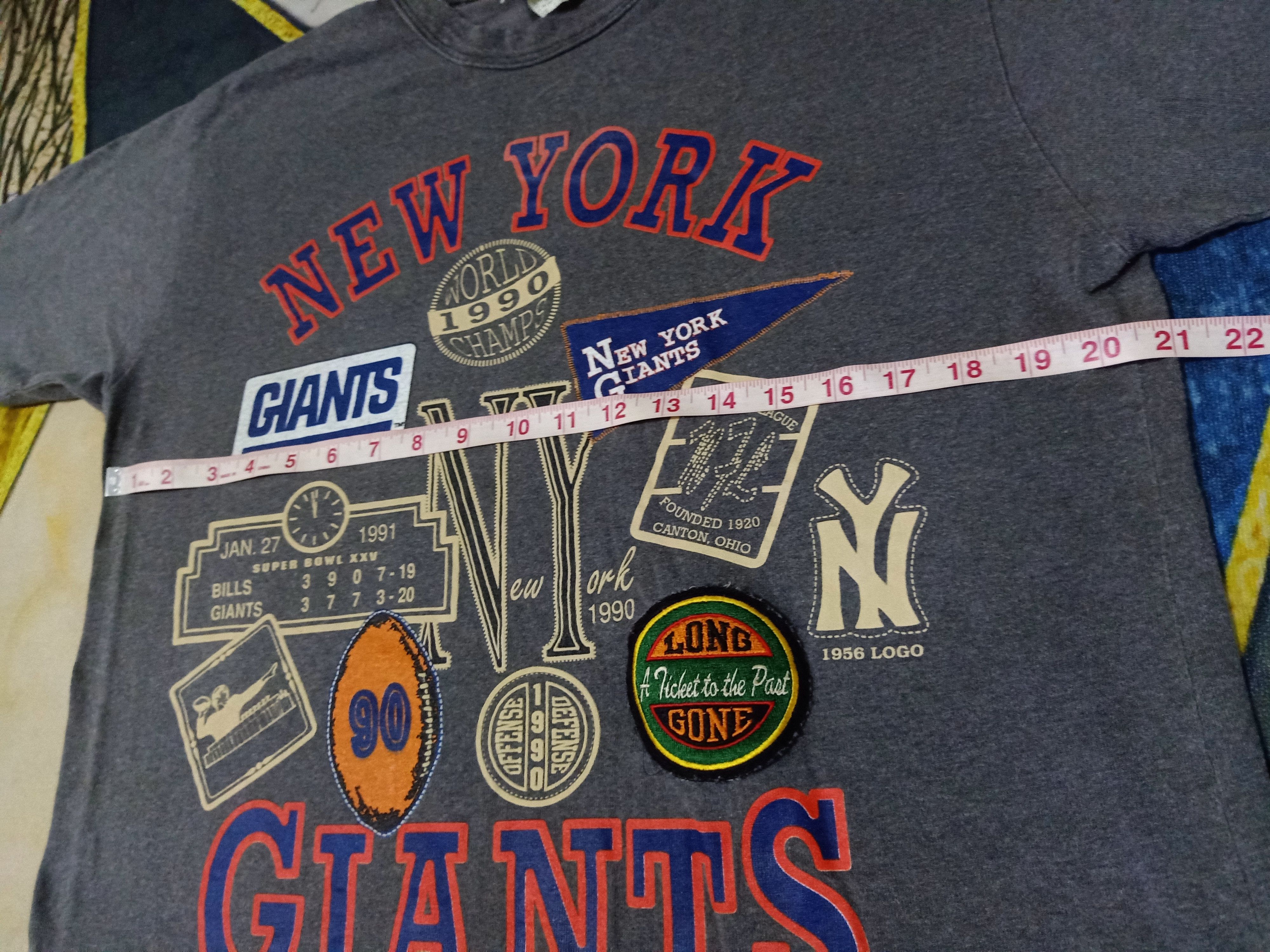 Vintage - New York Giants Long Gone single stitch tee - 3