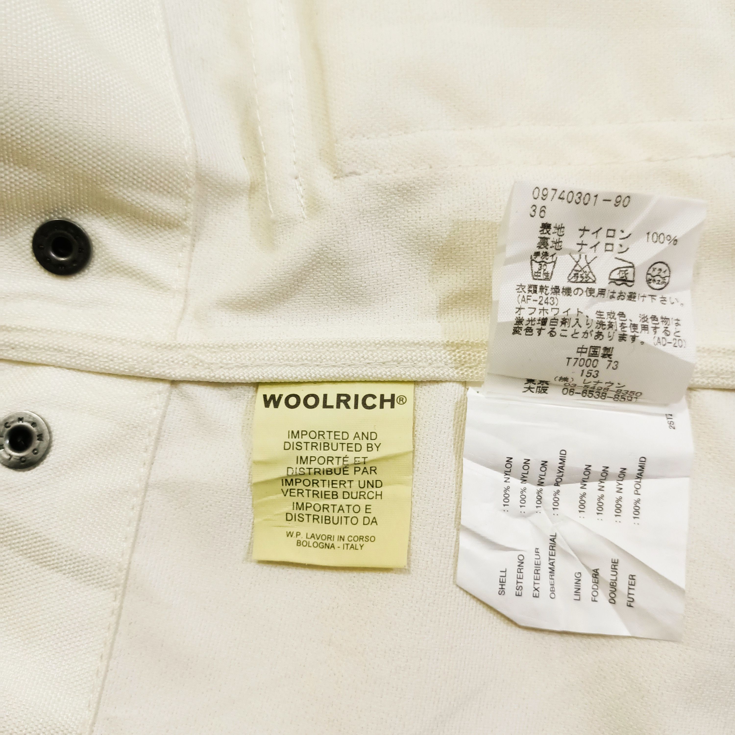 Archival Clothing - Steals💥 Woolrich John Rich & Bros Cordura Arctic Ashland - 7