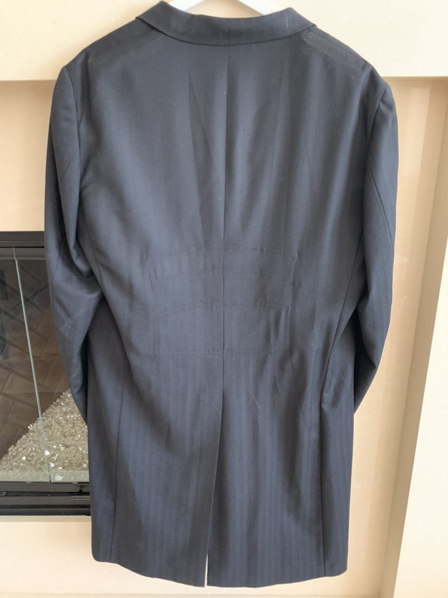 Herringbone wool vest coat - 5