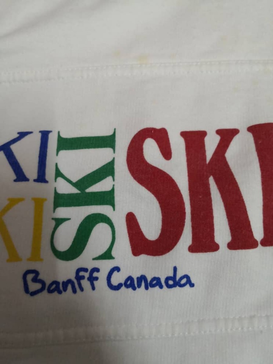 Canada - Multicolor Big Log SKI spellout Pullover - 3