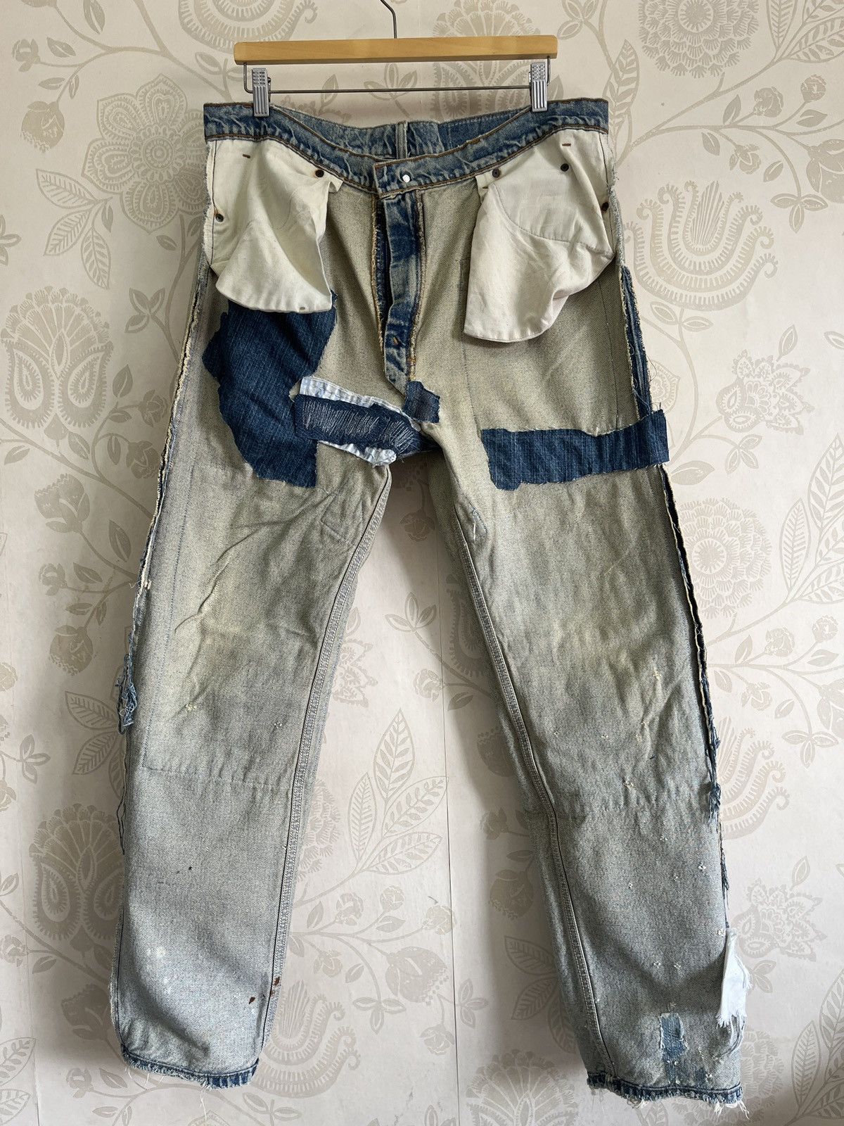 Grails Vintage Custom Matsuda Kapital Patches Japanese Jeans - 21