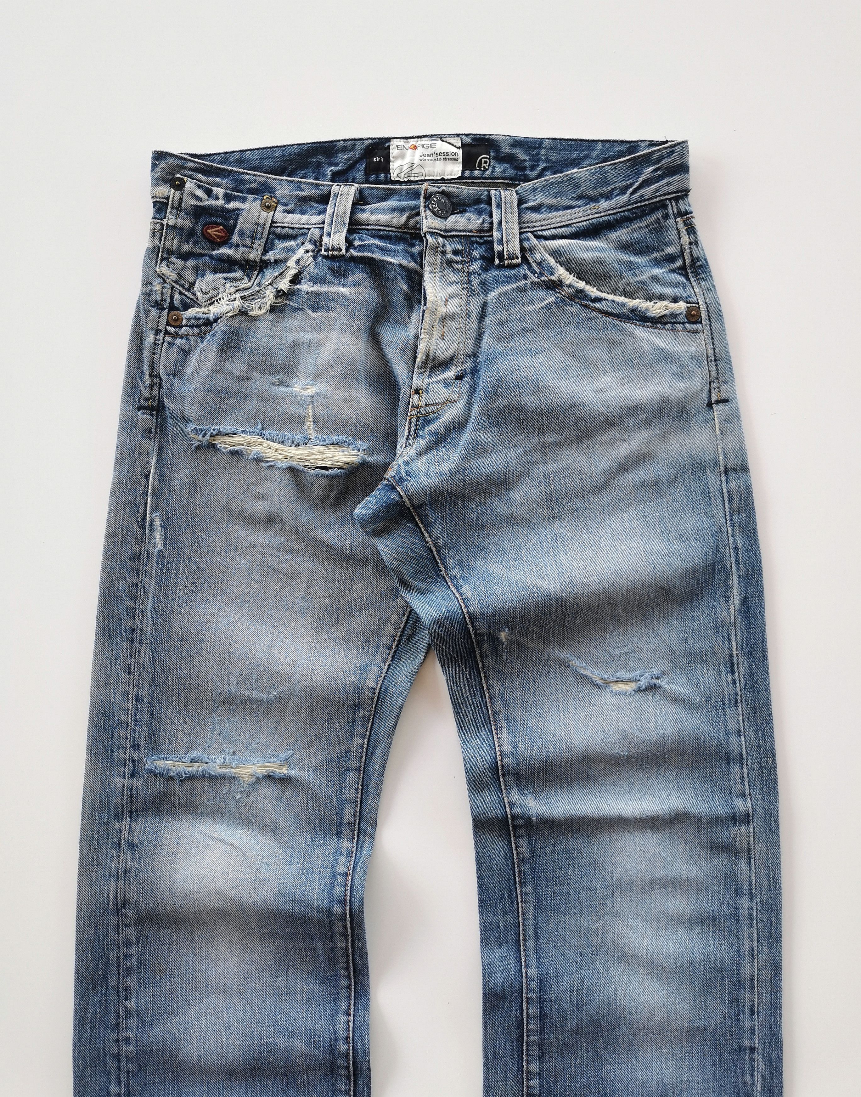 Energie Worn Out & Distressed Jeans - 3