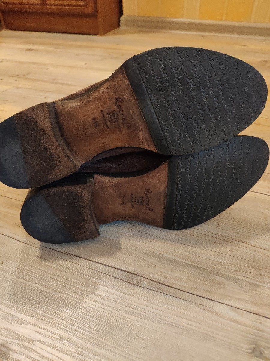 Rocco P. - Brown suede chelsea boots.Like Saint Laurent or Dior - 6