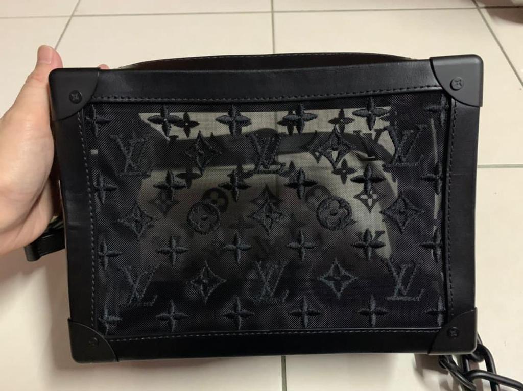 Authentic LOUIS VUITTON Soft Trunk Bag Monogram - 4