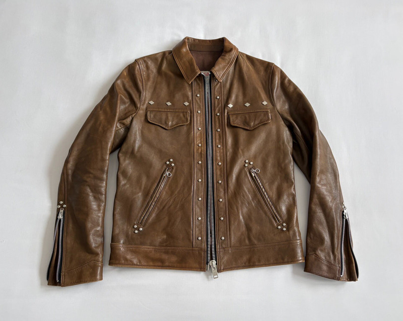 Undercover 09SS Vintage Neoboy Studded Leather Jacket - 1