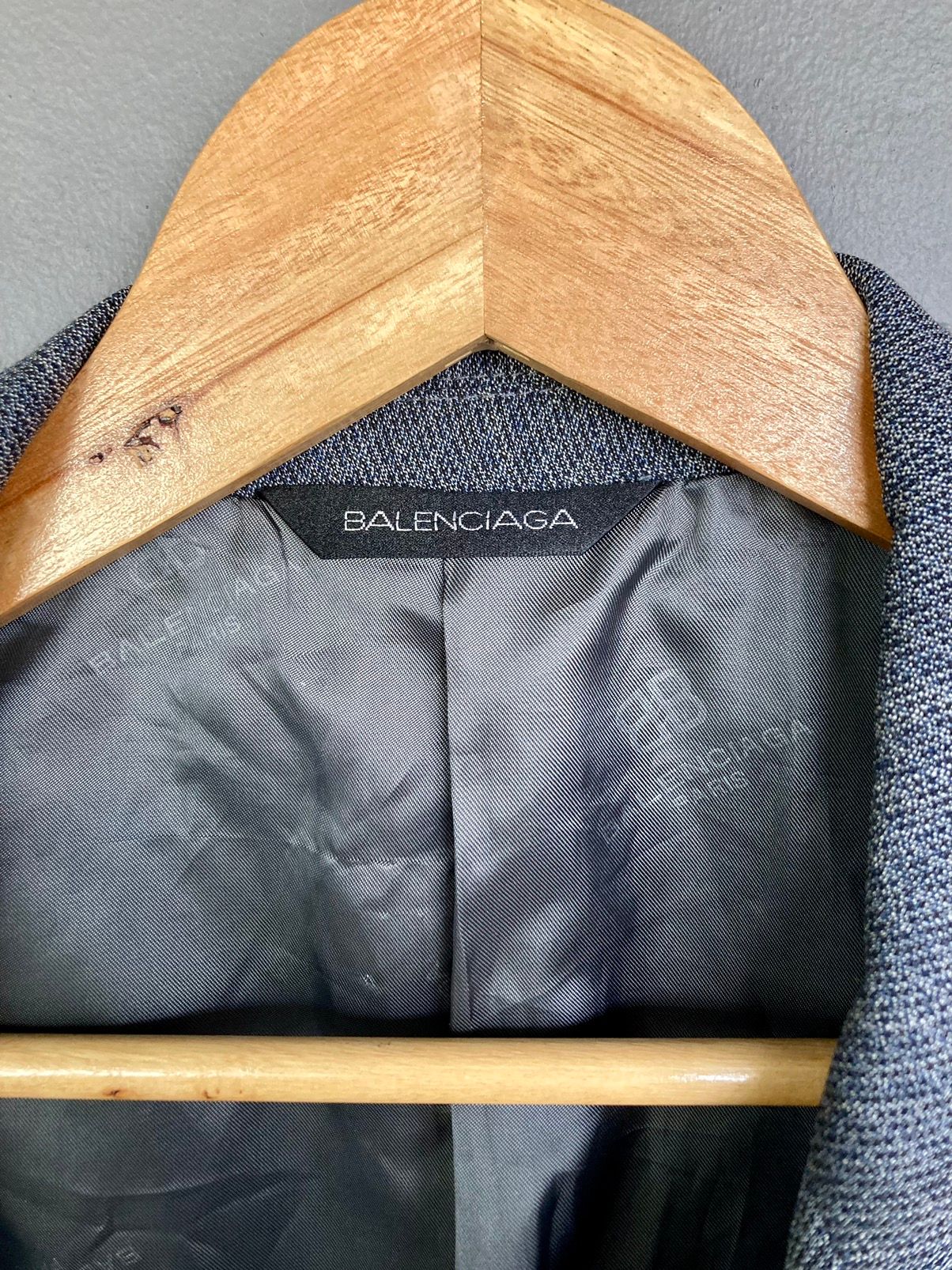 Balenciaga Single Breasted Wool Suit - 10