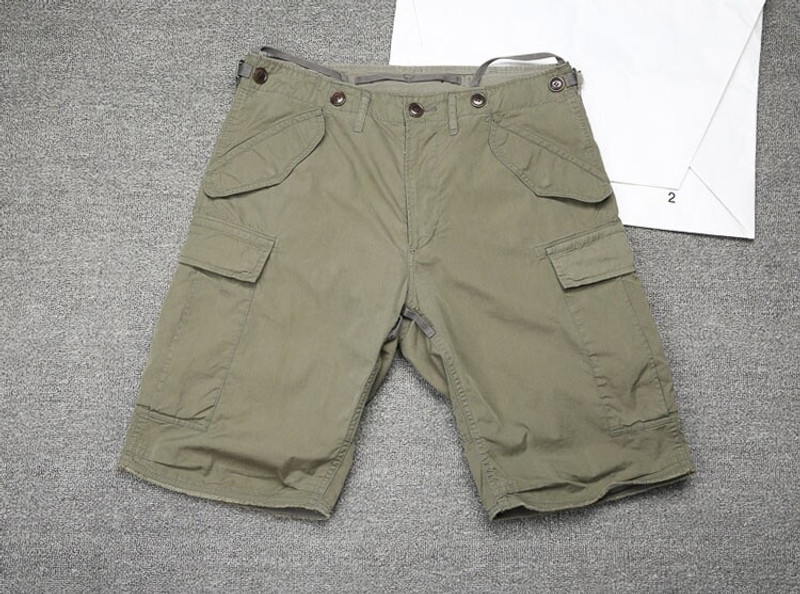 Visvim 18SS Eiger Giza Shorts Green - 1