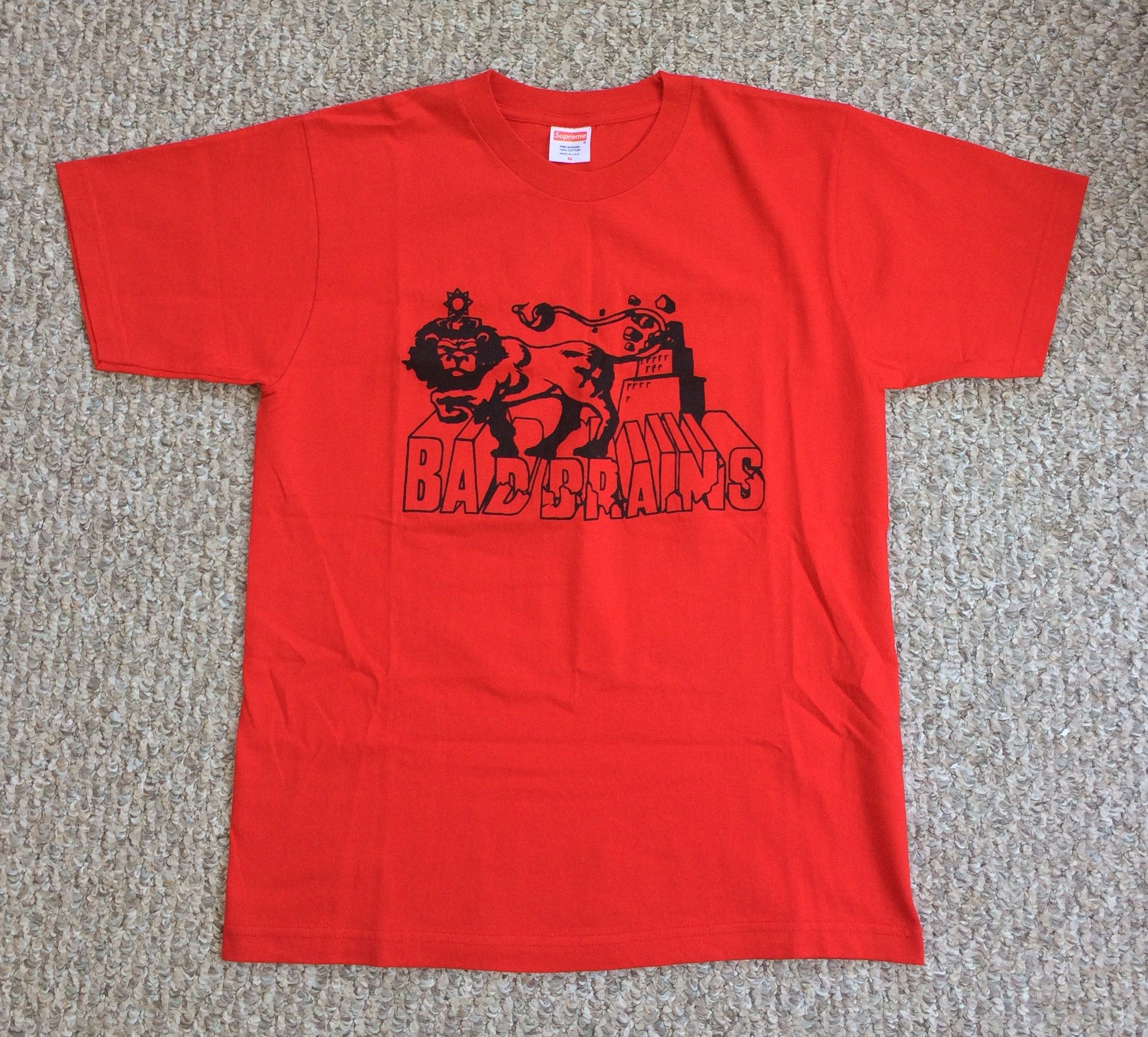 NWOT S/S 2008 Supreme x Bad Brains Tee - 1