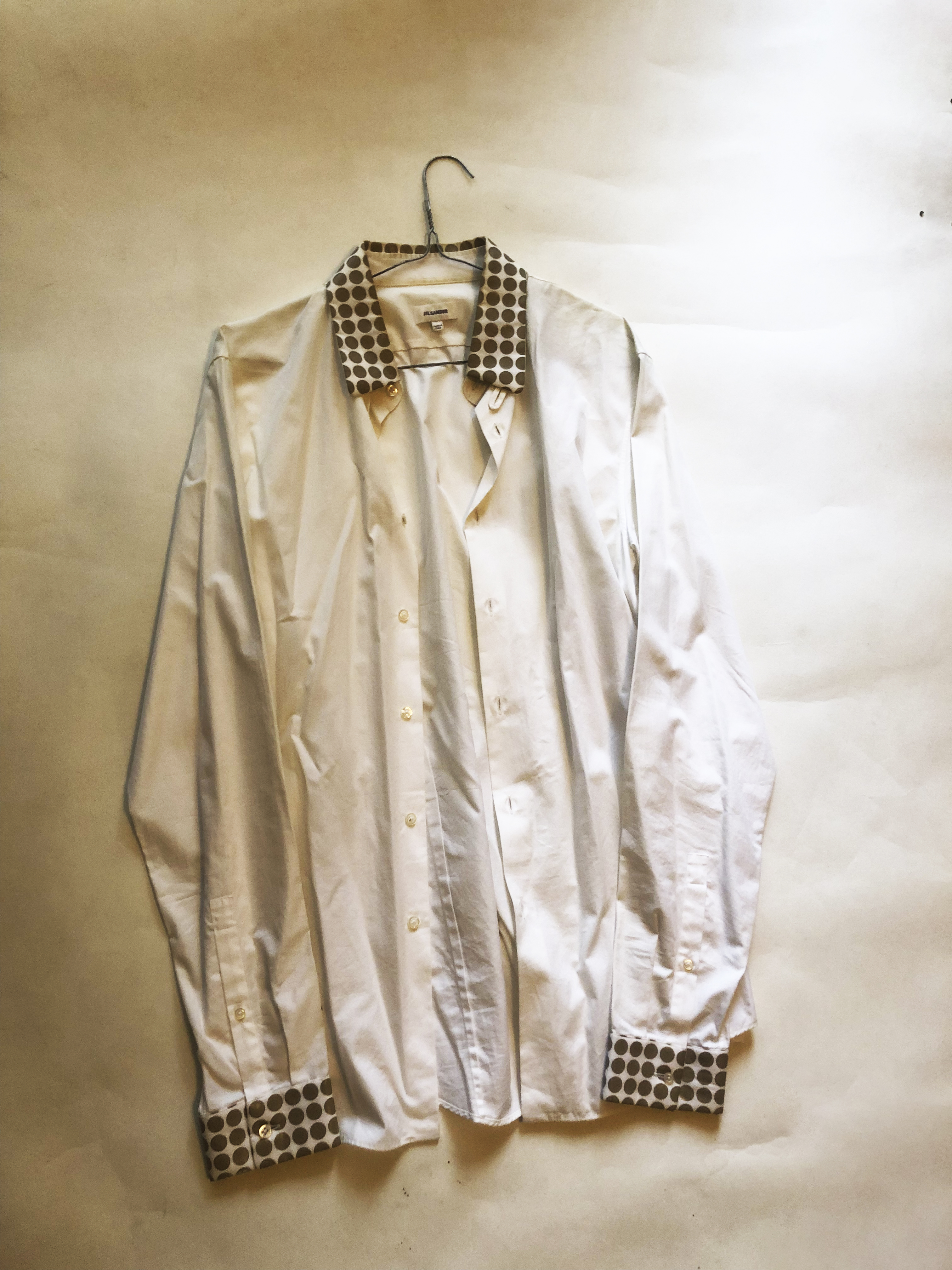 Jil Sander archive SS2015 dotted collar shirt - 1