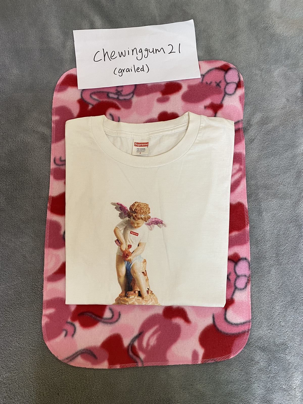 Supreme Supreme Cupid Tee | chewinggum_21 | REVERSIBLE