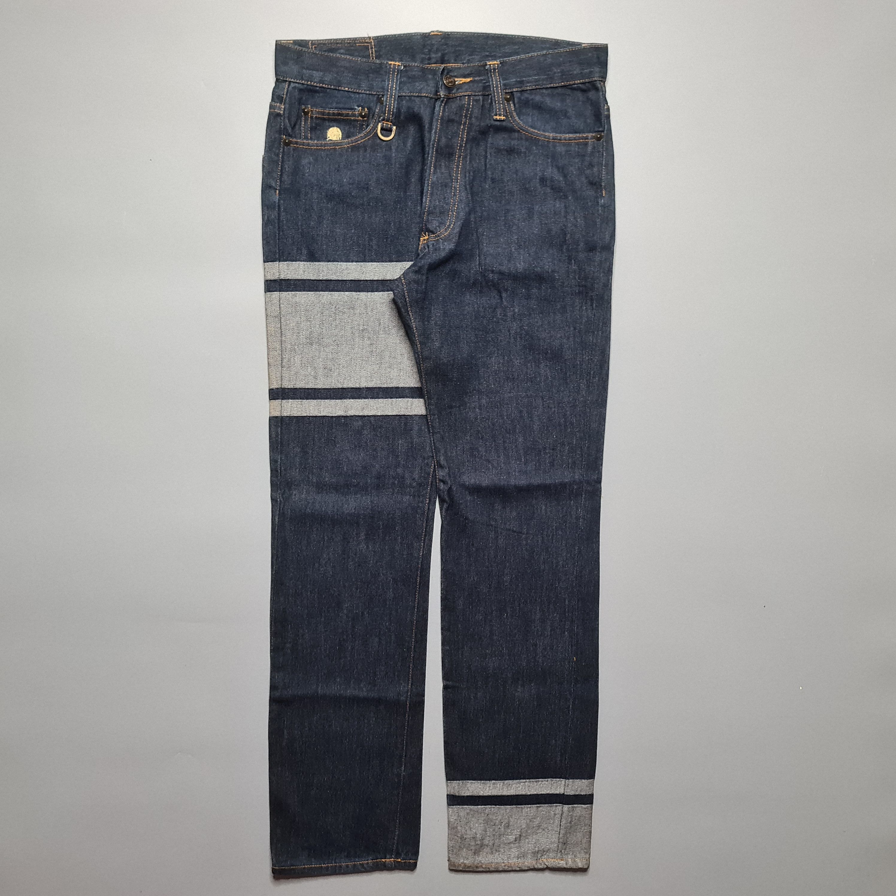 Mastermind Japan - AW07 Border Jeans - 1