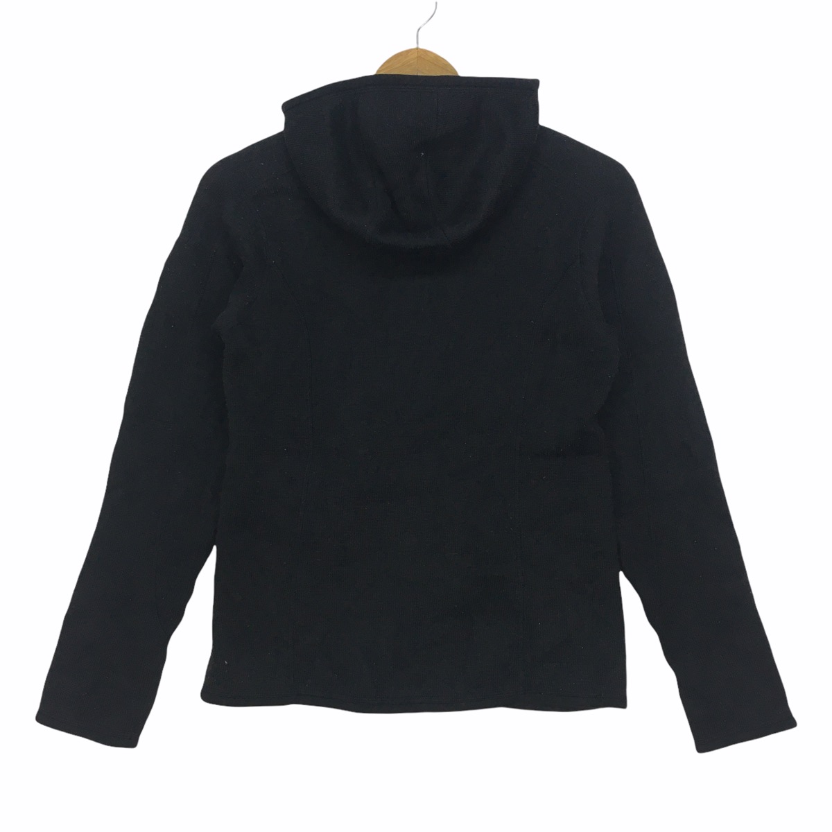 Vtg PATAGONIA USA Minimalist Design Fleece Hoodie Sweater - 6