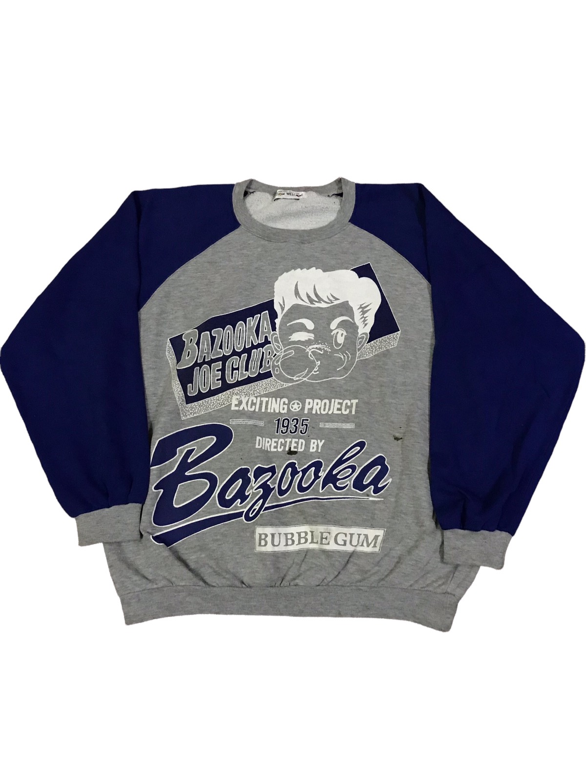 Vintage - Vintage Bazooka Joe Club Sport Sweatshirt - 1