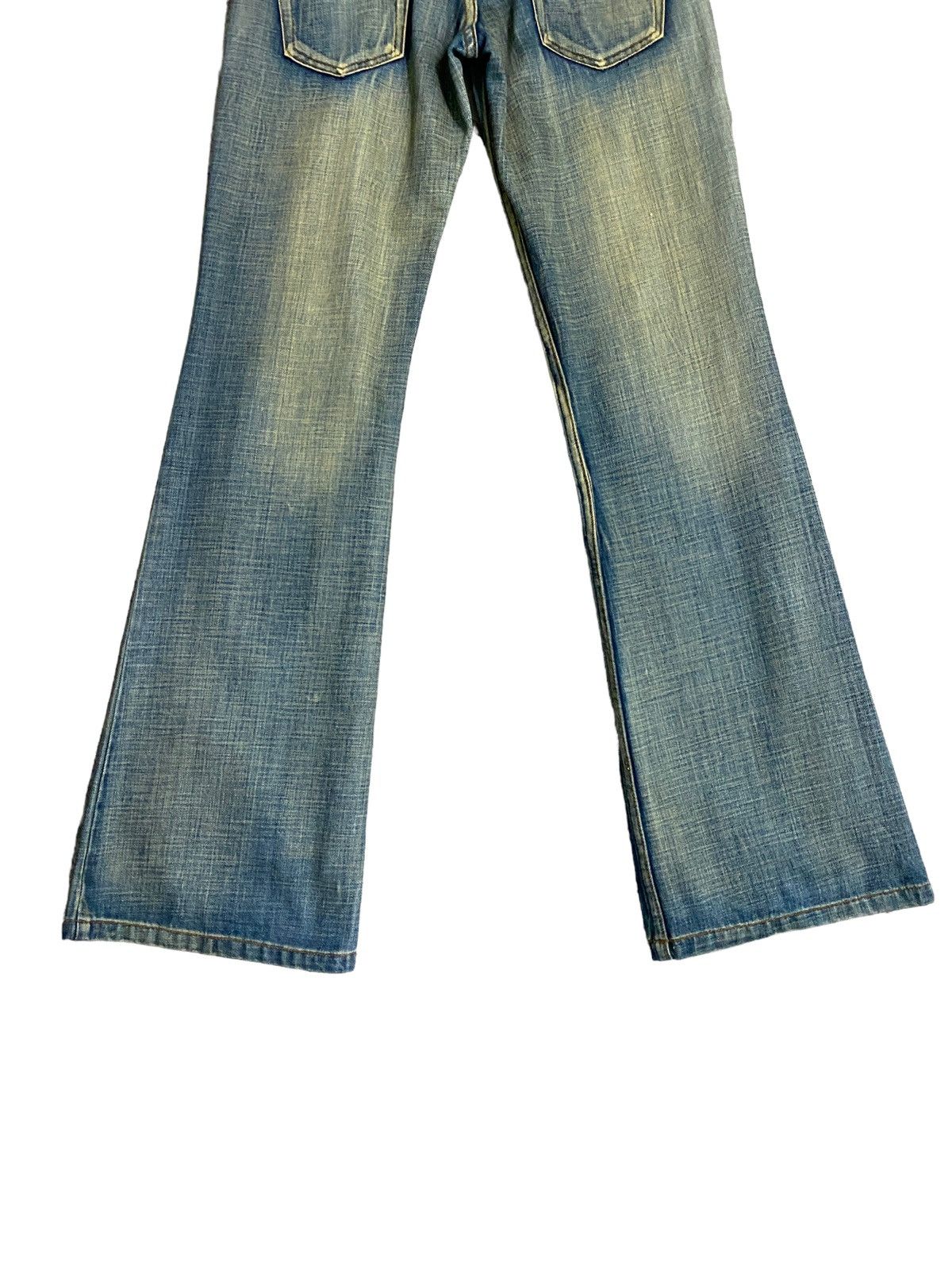 Designer - FLARED DENIM GAZOZ RUSTY DOUBLE WAIST WIDELEG BOOTCUT - 9