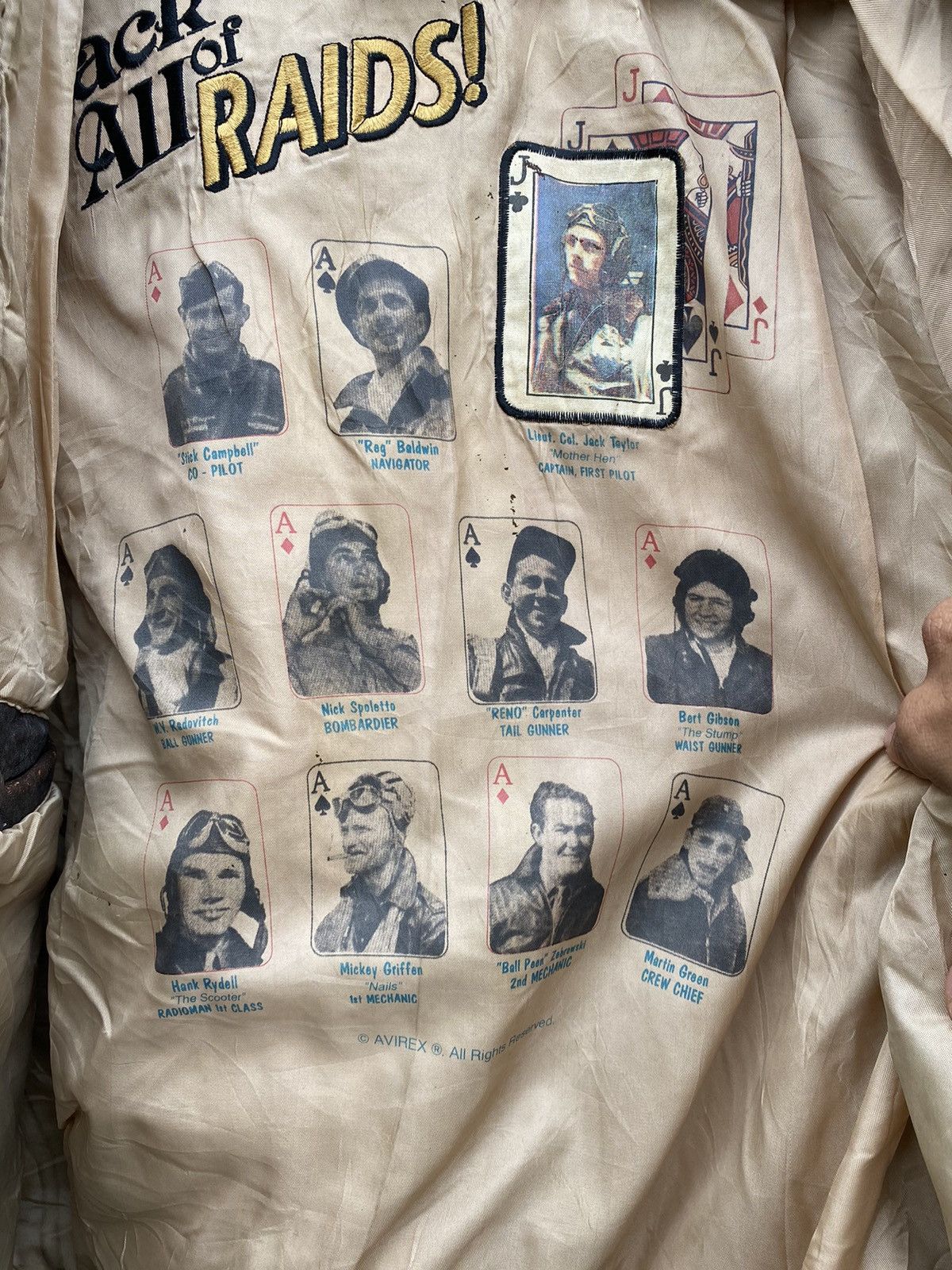 Avirex Vintage 1987 Sack Time Leather Jacket - 8