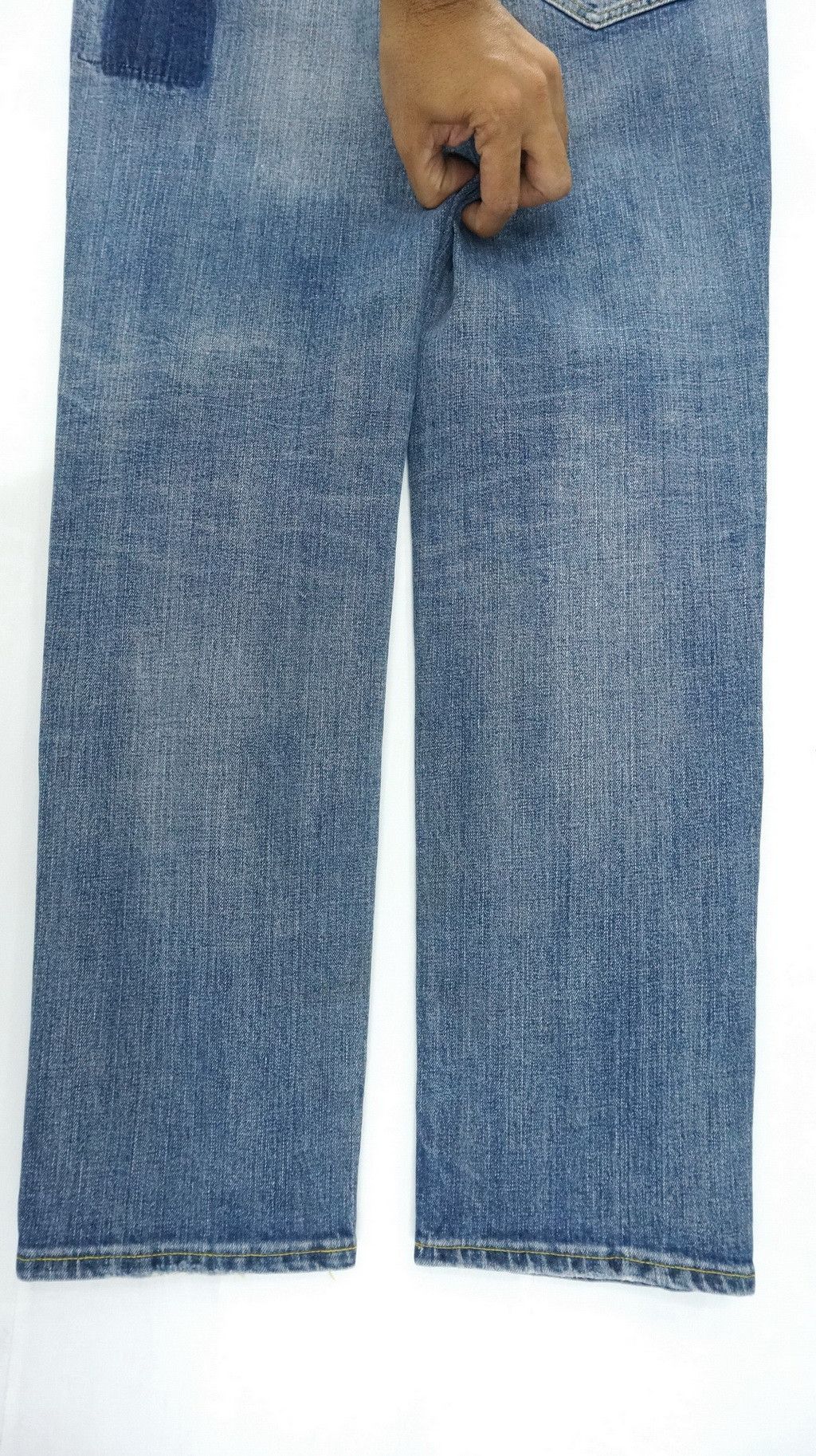 Japanese Brand - Japan FLASH REPORT Distressed Rip Patchwork Jeans - 7