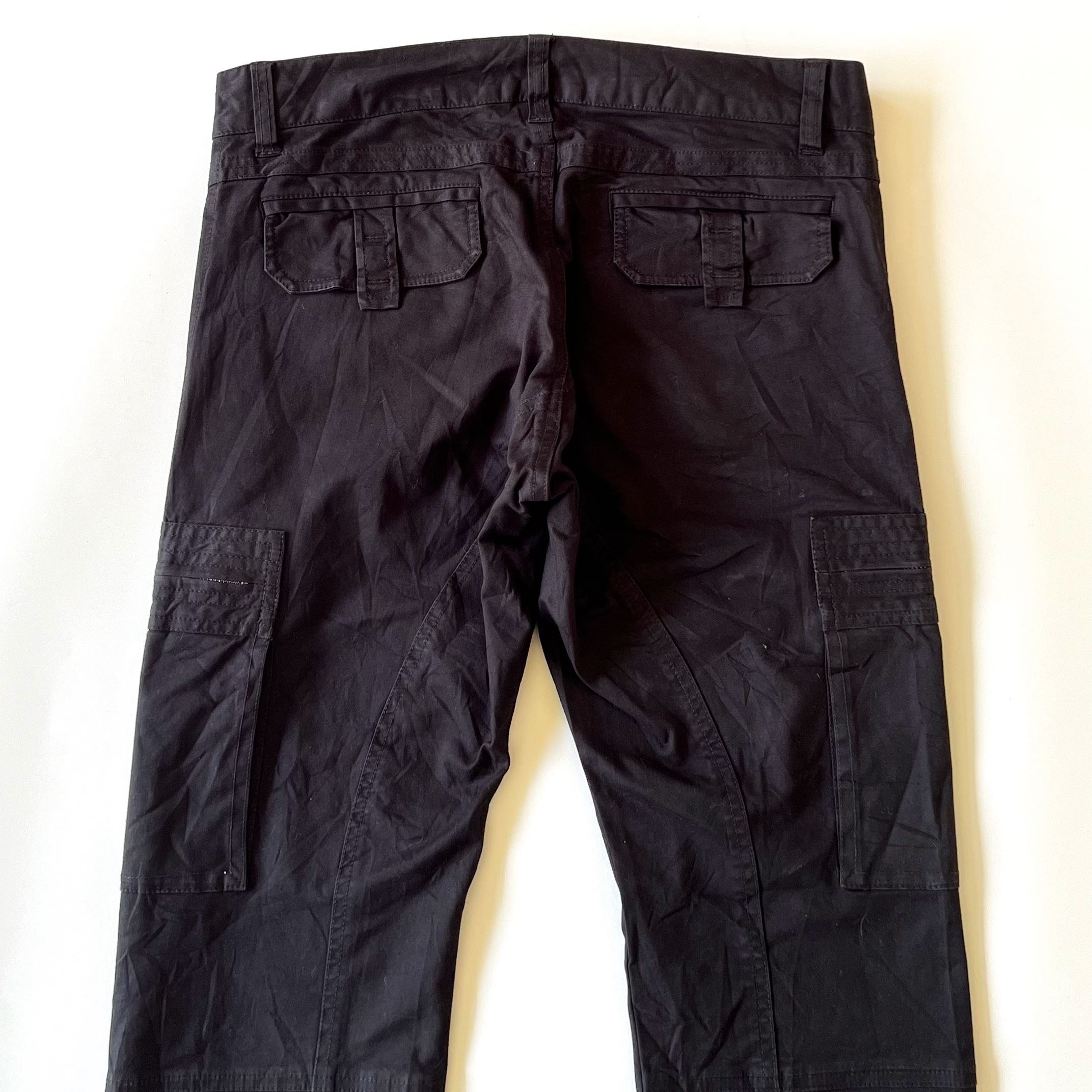 5351 Pour Les Hommes Black Cargo Pants - 6