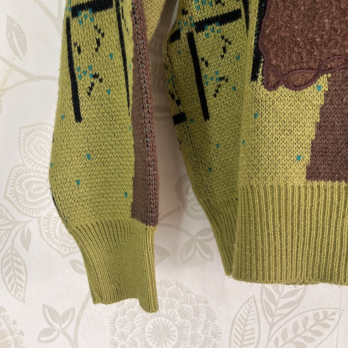 Vintage - Nice Sweater Knitwear Wool Made In Japan - 8