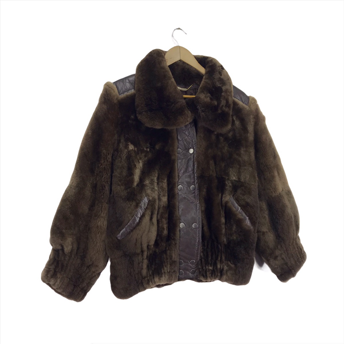 Vintage - Vintage J.C.De Castelbajac Fur Leathers Button Jacket - 3