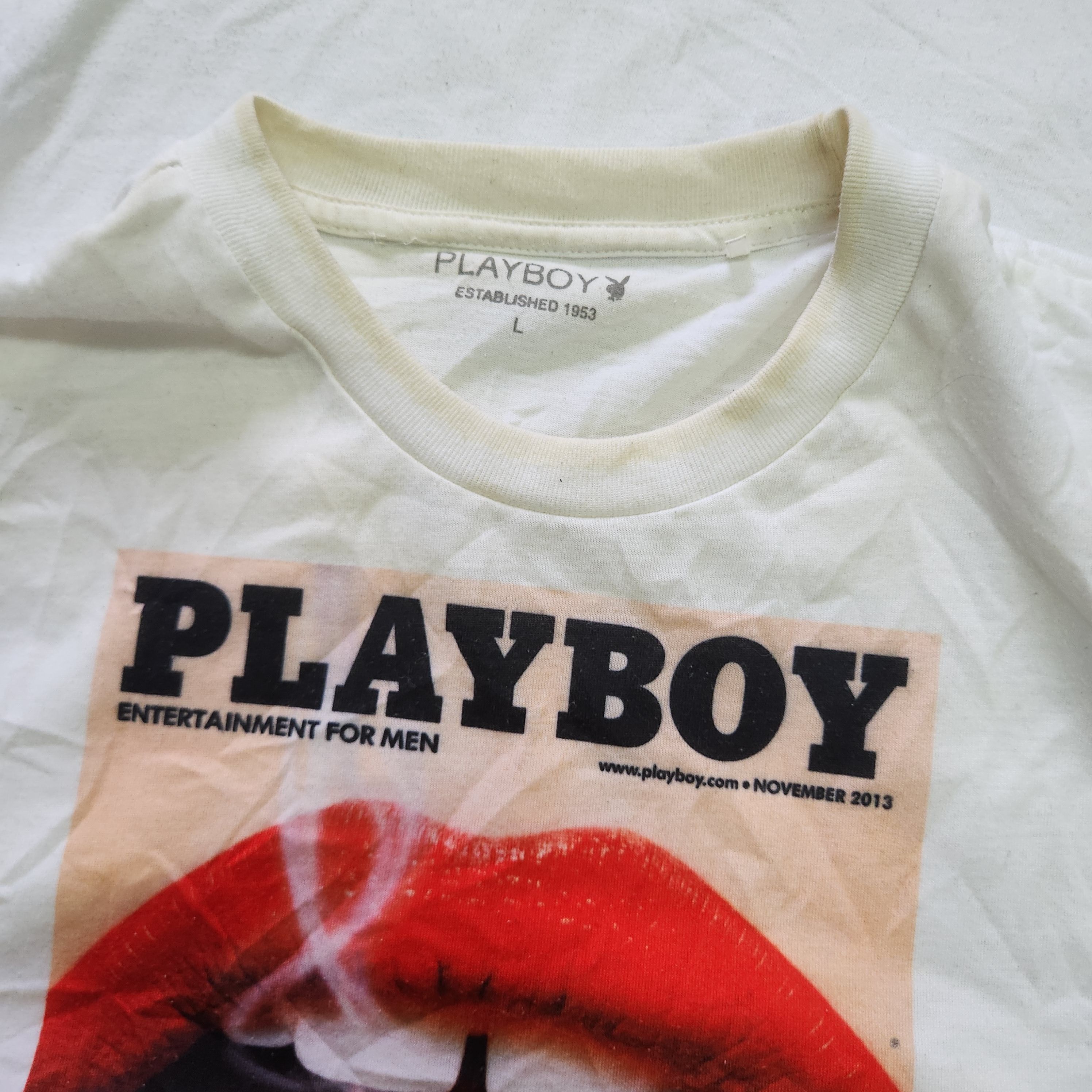 Playboy Magazine Cover November 2013 TShirt - 5