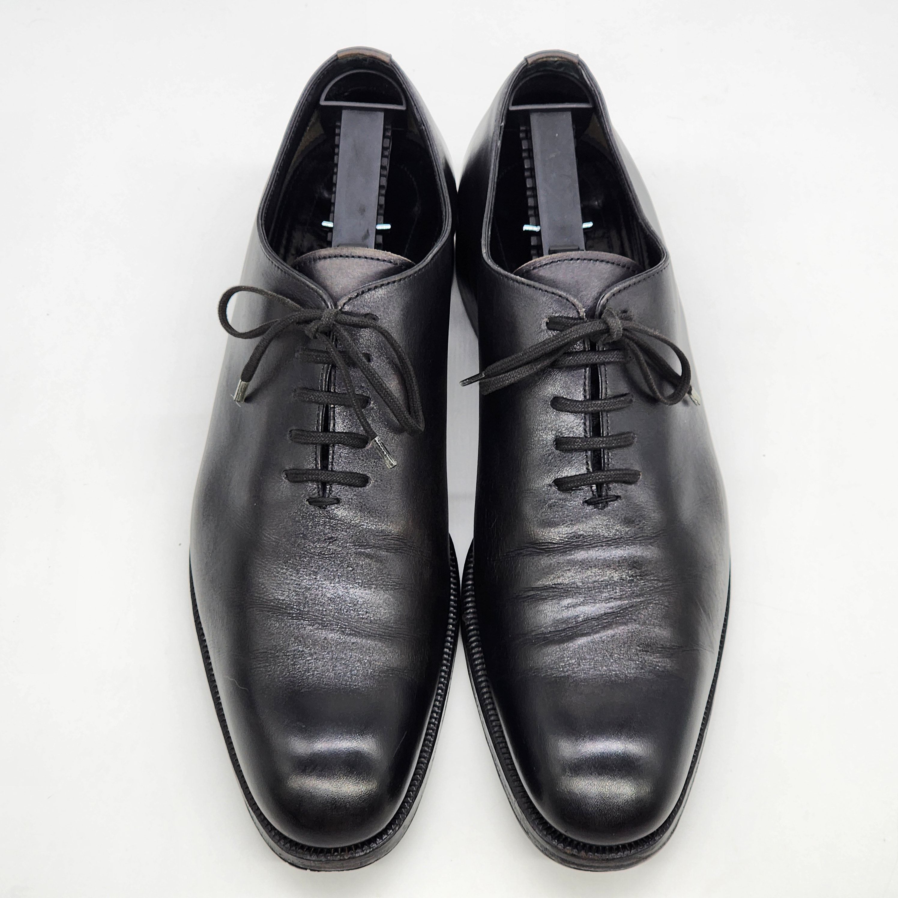 Tom Ford - Elkan Black Leather Whole-cut Oxford Shoes - 3