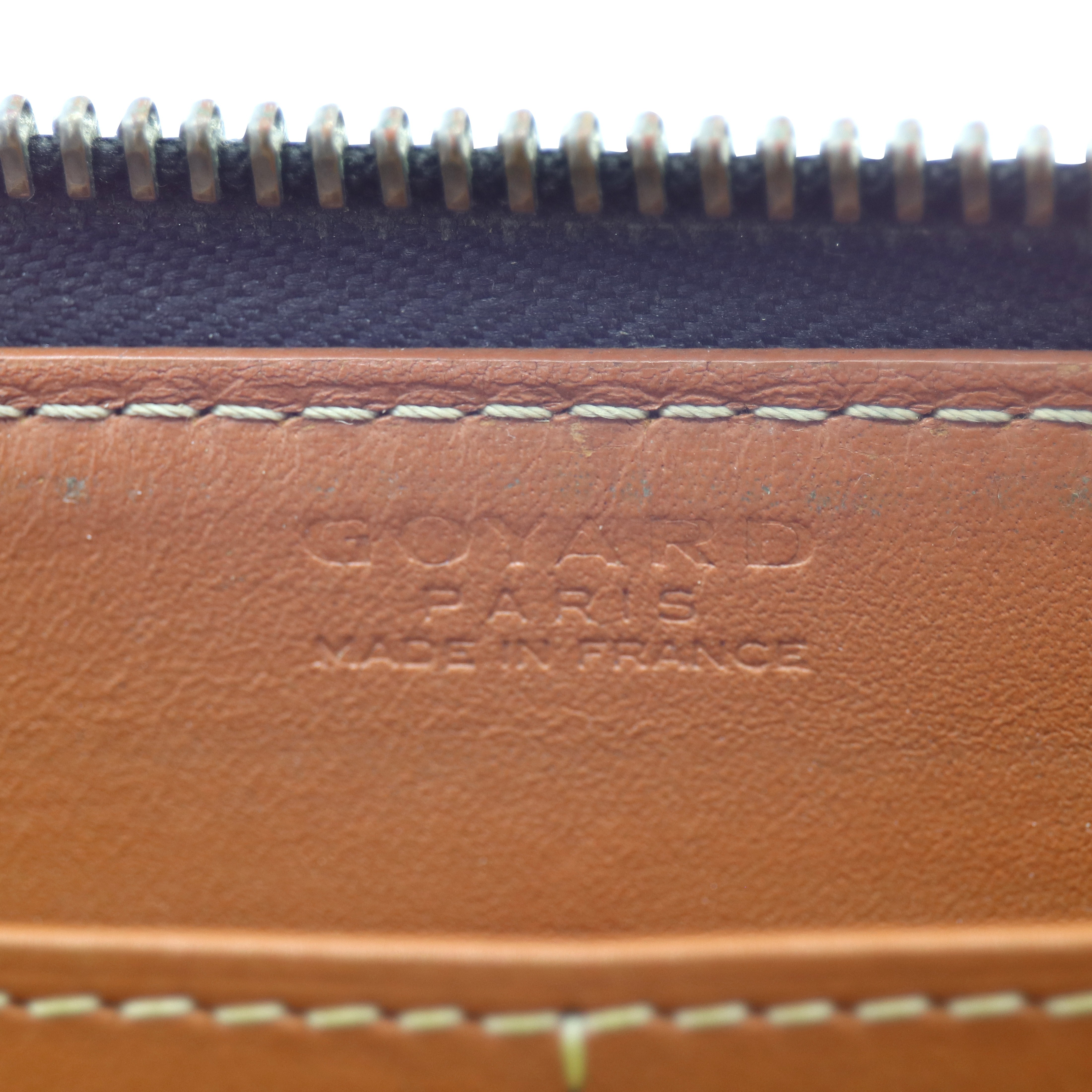 Goyard Matignon Long Wallet - Black/Tan - 6