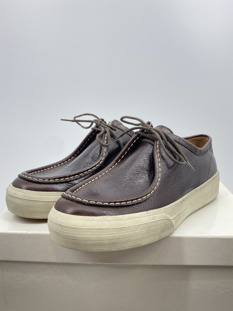 Leather Chukka Sneaker - 4