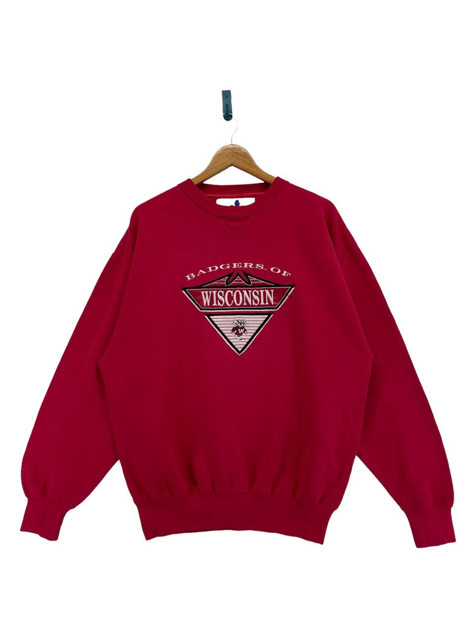 Sports Specialties - Vintage Badgers of Wisconsin Big Logo Crewneck Sweatshirt - 1