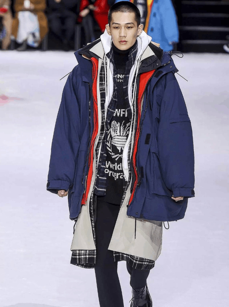 Balenciaga AW18 7-Layer Parka Jacket - 1