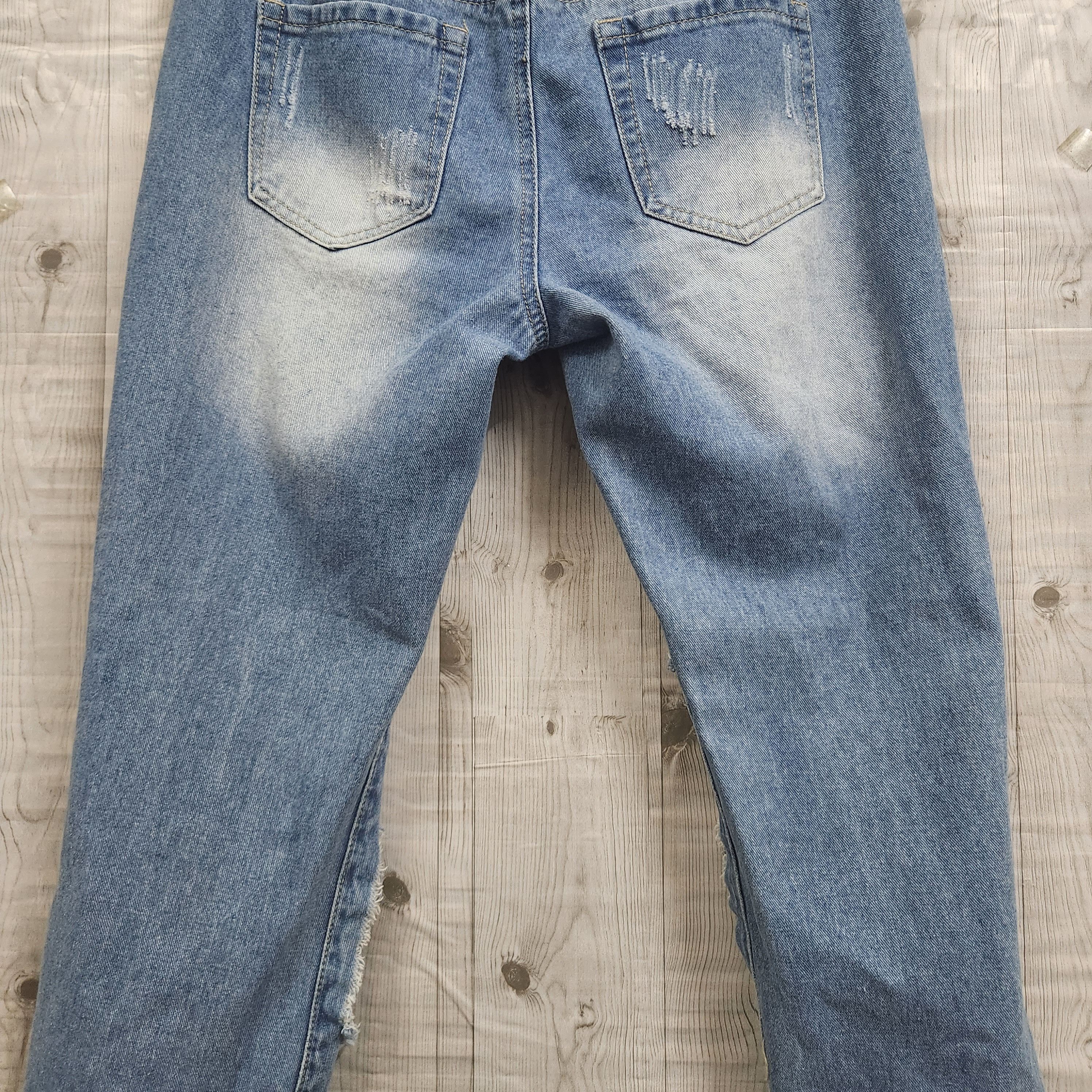 America - Avant Garde Seditionaries Distressed Mesh Denim Jeans - 7