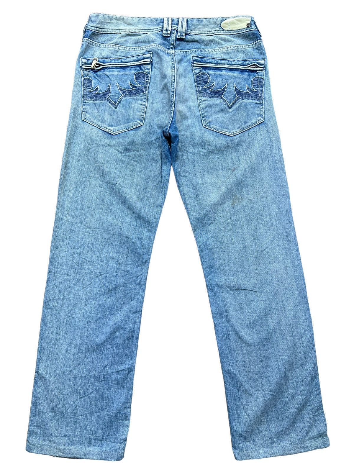 Vintage Distressed Diesel Industry Wide Jeans 32x30 - 3