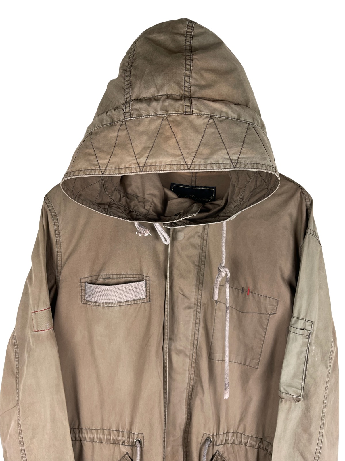 Undercoverism Sun Faded Hoodie Fishtail Parka size 2 - 4