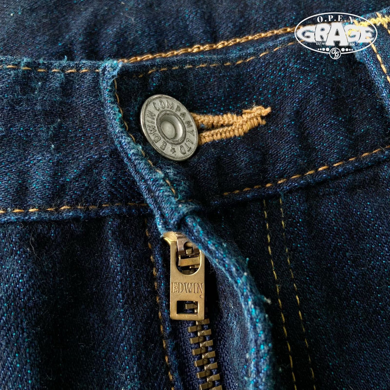 EDWIN Jeans Selvedge Grand Blue Deep Indigo - 5