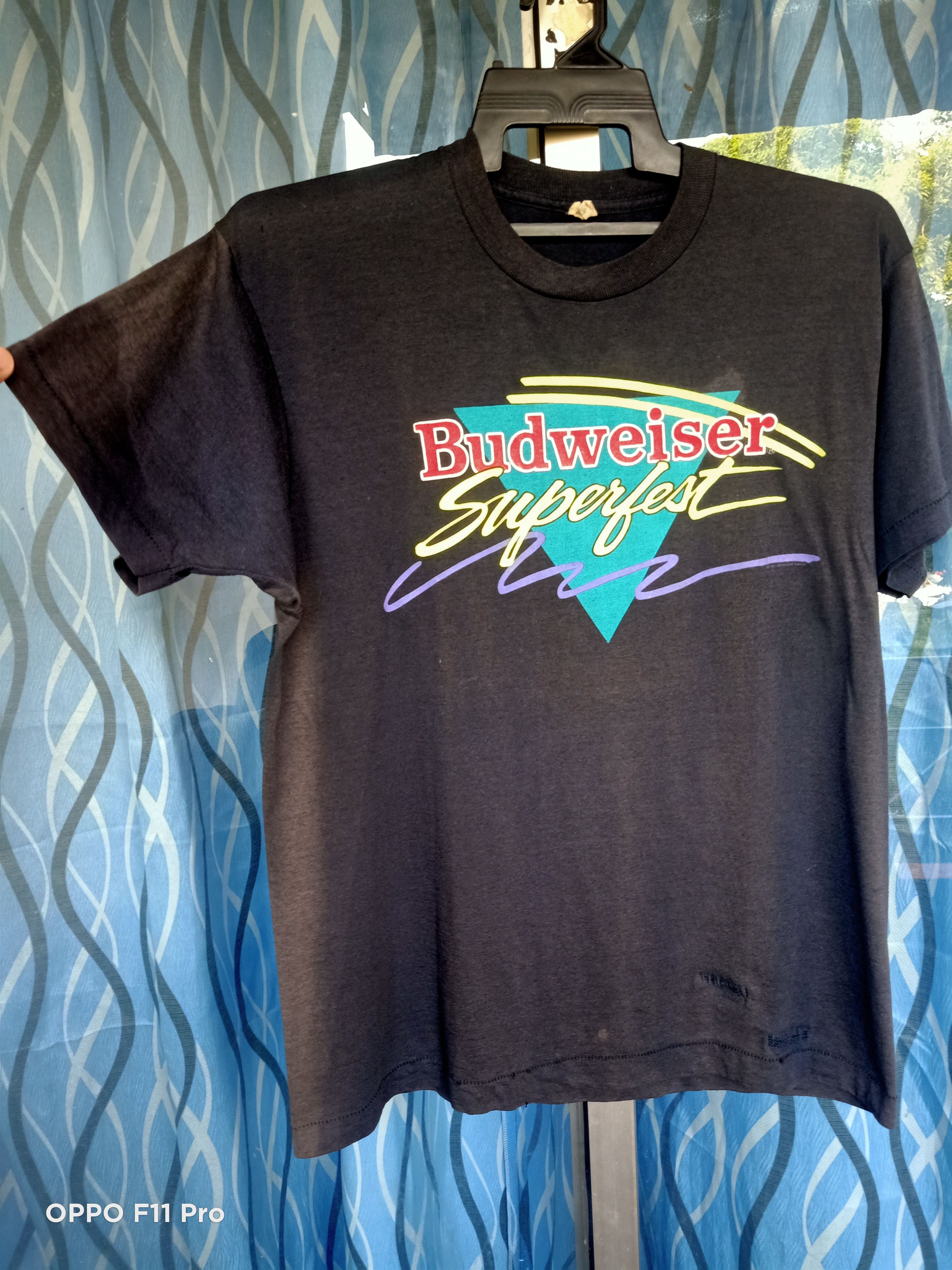 Vintage 90s Budweiser Superfest Concert tees - 2