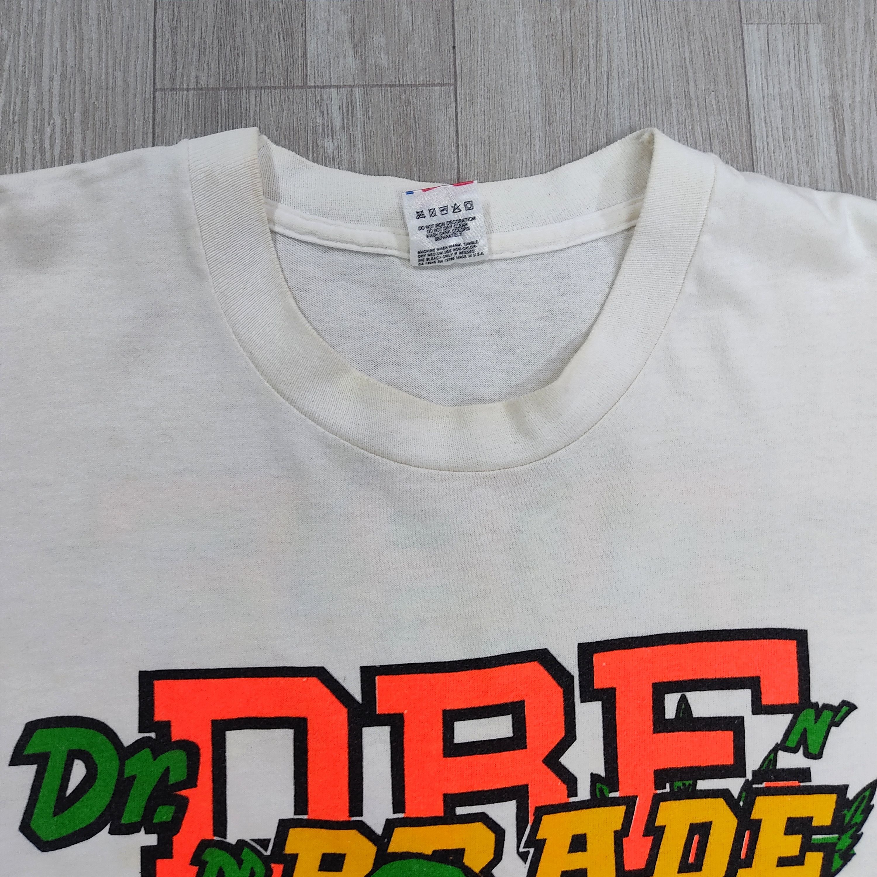 Very Rare - Vintage DR. DRE BLUNT BRADE ©J.J House 93 T-shirt - 8