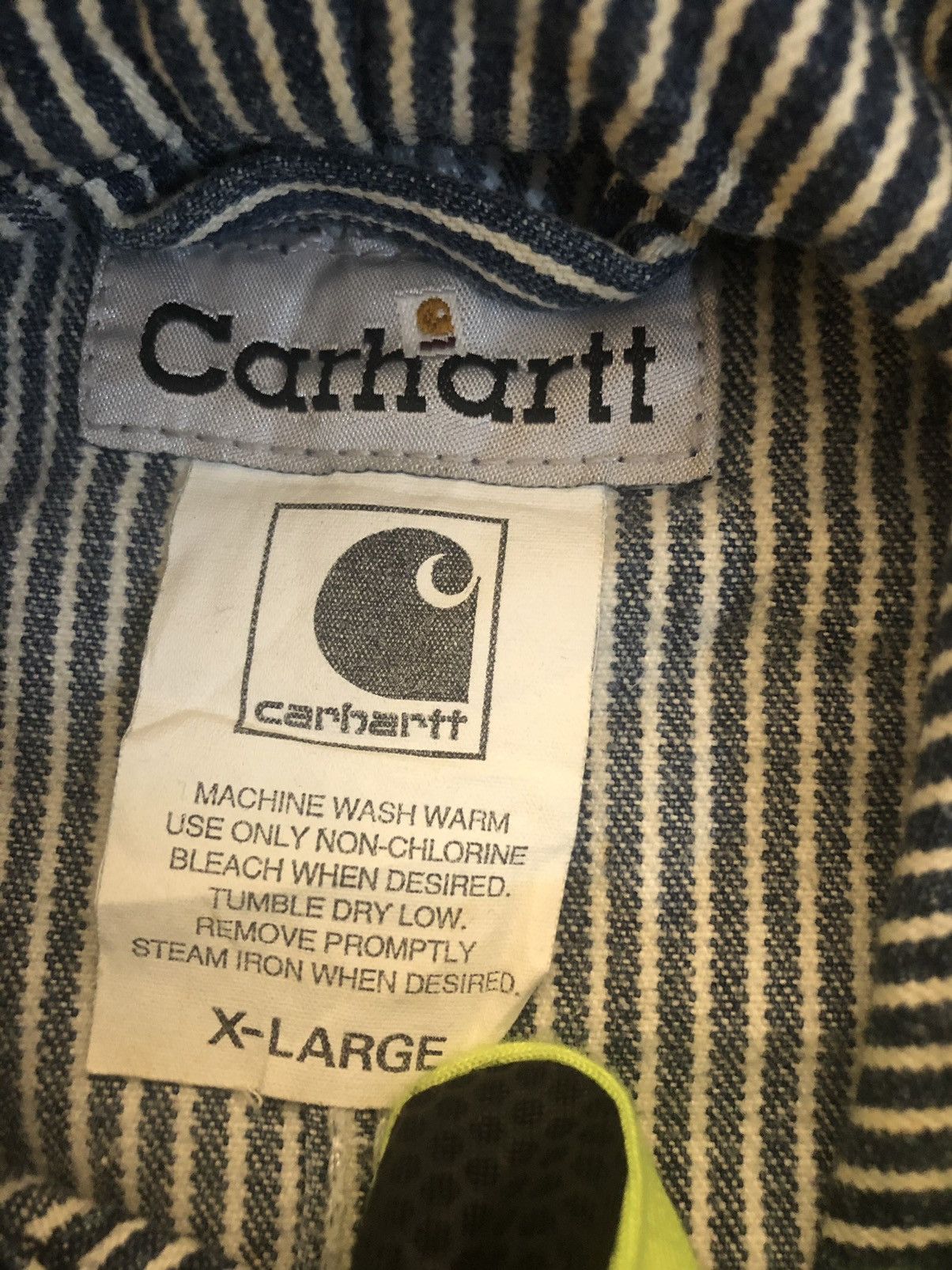 Vintage - Carhartt Wip Michigan Denim Hoodie - 9