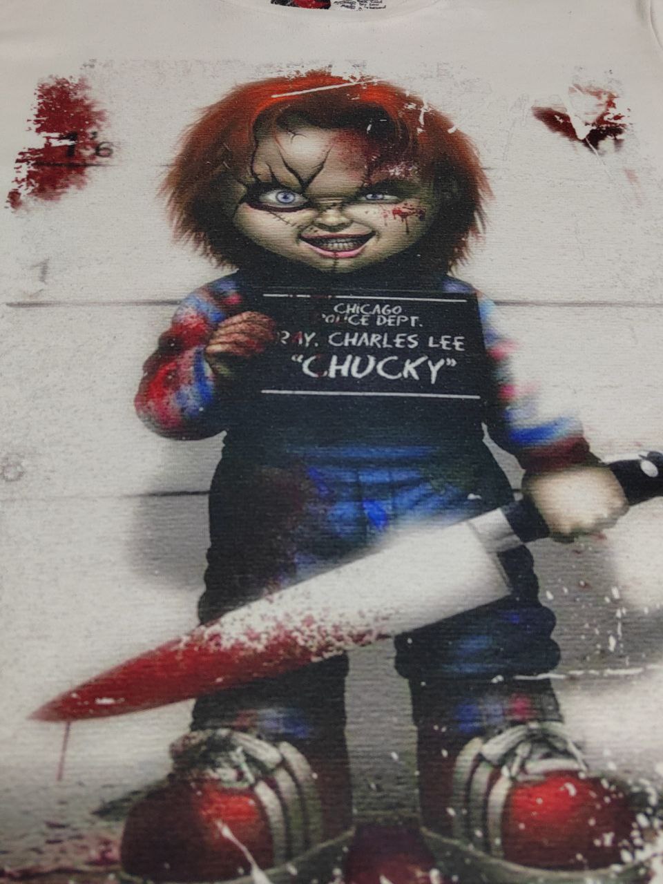 Vintage - Vitntage Chucky x Horror Movie Tshirt Rare Design - 2