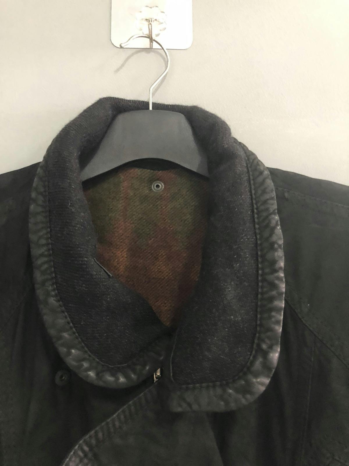 🔥1of1 ERMENEGILDO ZEGNA Pelle Leather Jacket Hoodie Italy - 15