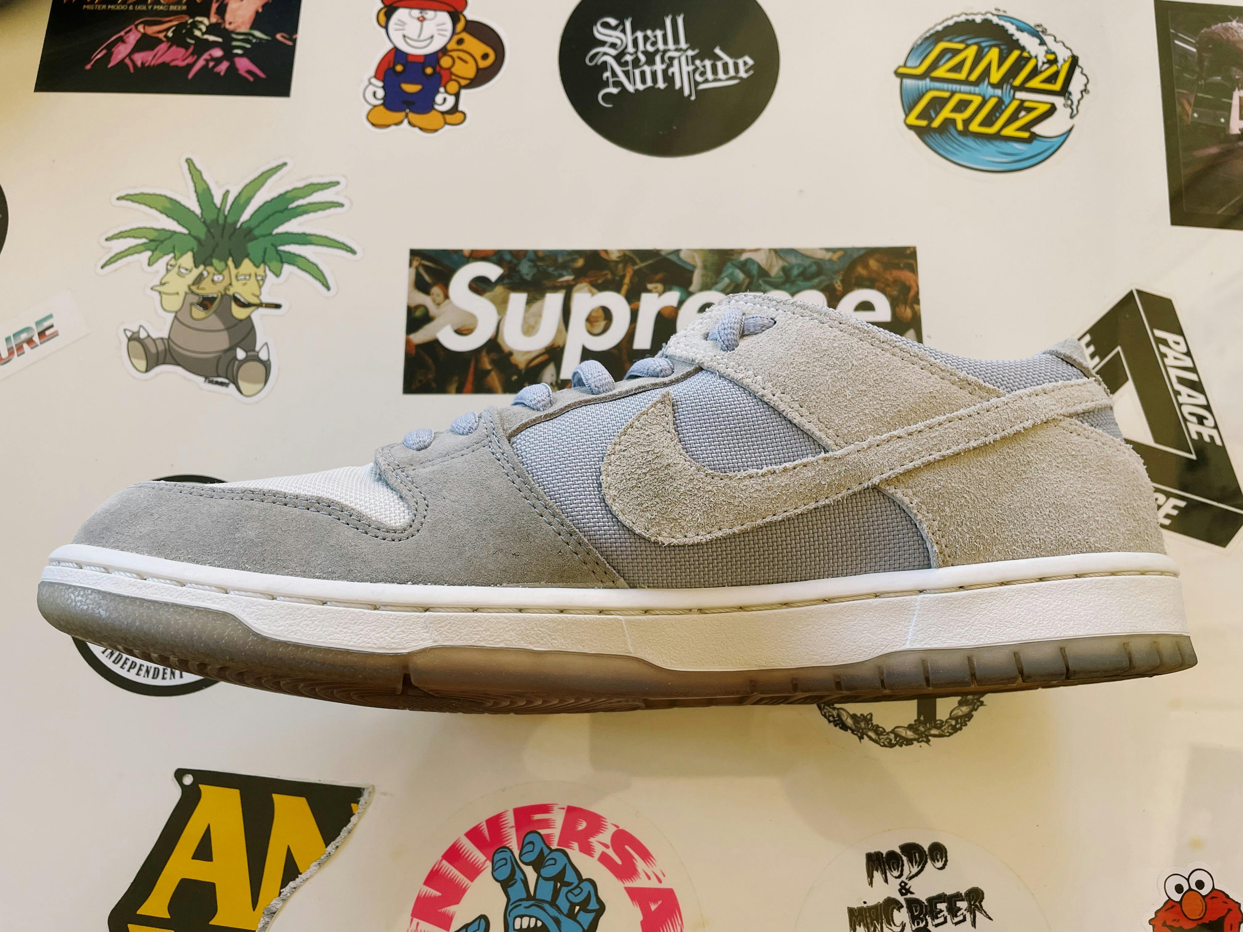 Nike SB Zoom Dunk Low Pro Wolf Grey Summit White Clear - 3