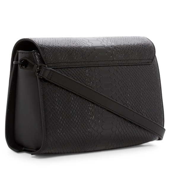 Kendall & Kylie– Bobino Snake Leather Shoulder Bag - 4