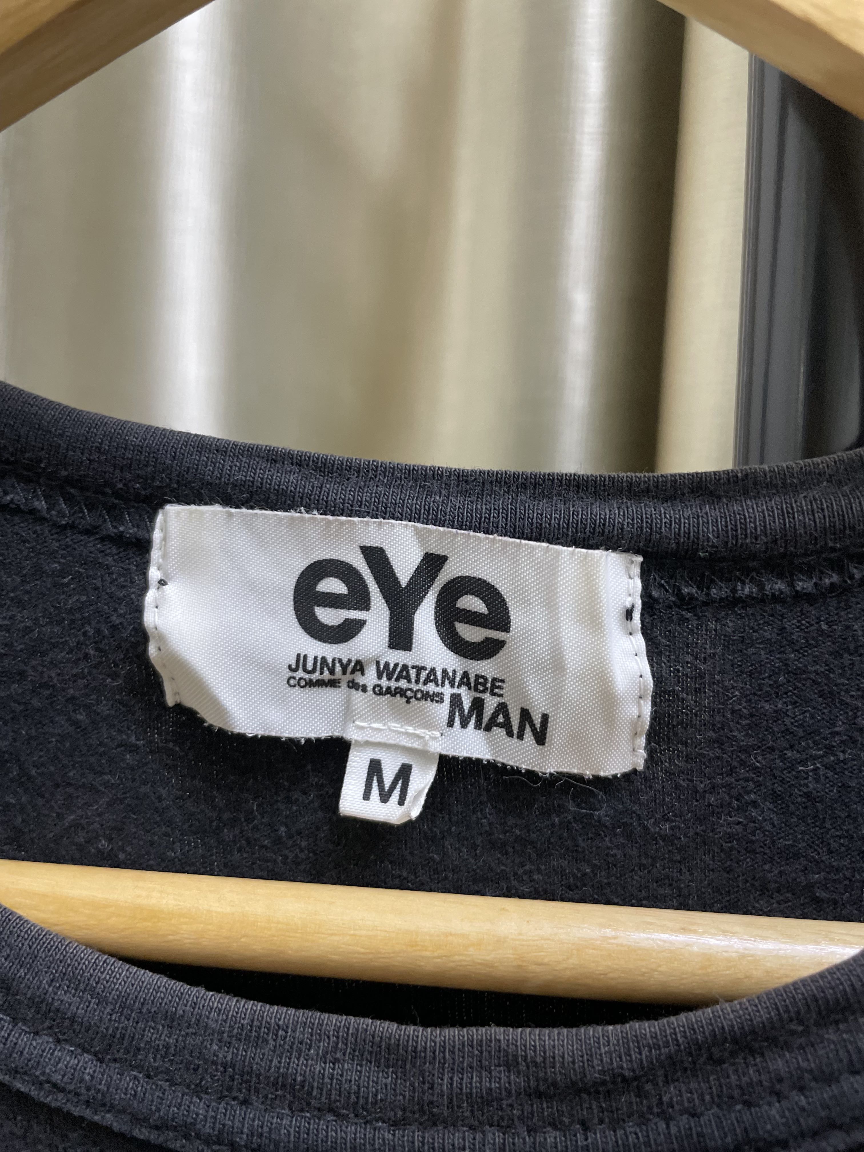 COMME DES CARGONS X JUNYA WATANABE eye PATCHWORK TEE - 5