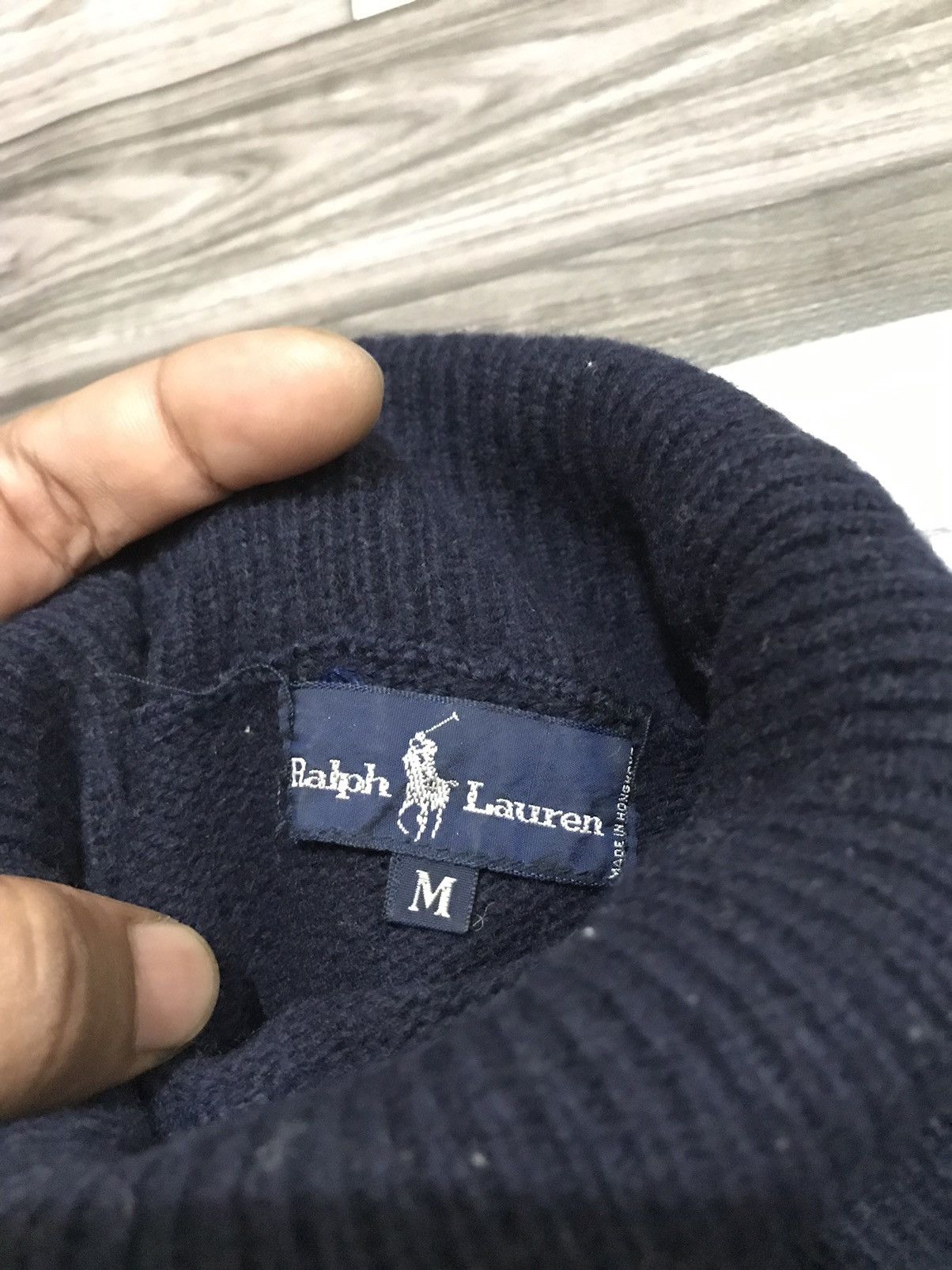 Ralph Lauren Mohair Knit Sweater Turtle Neck -R5 - 5