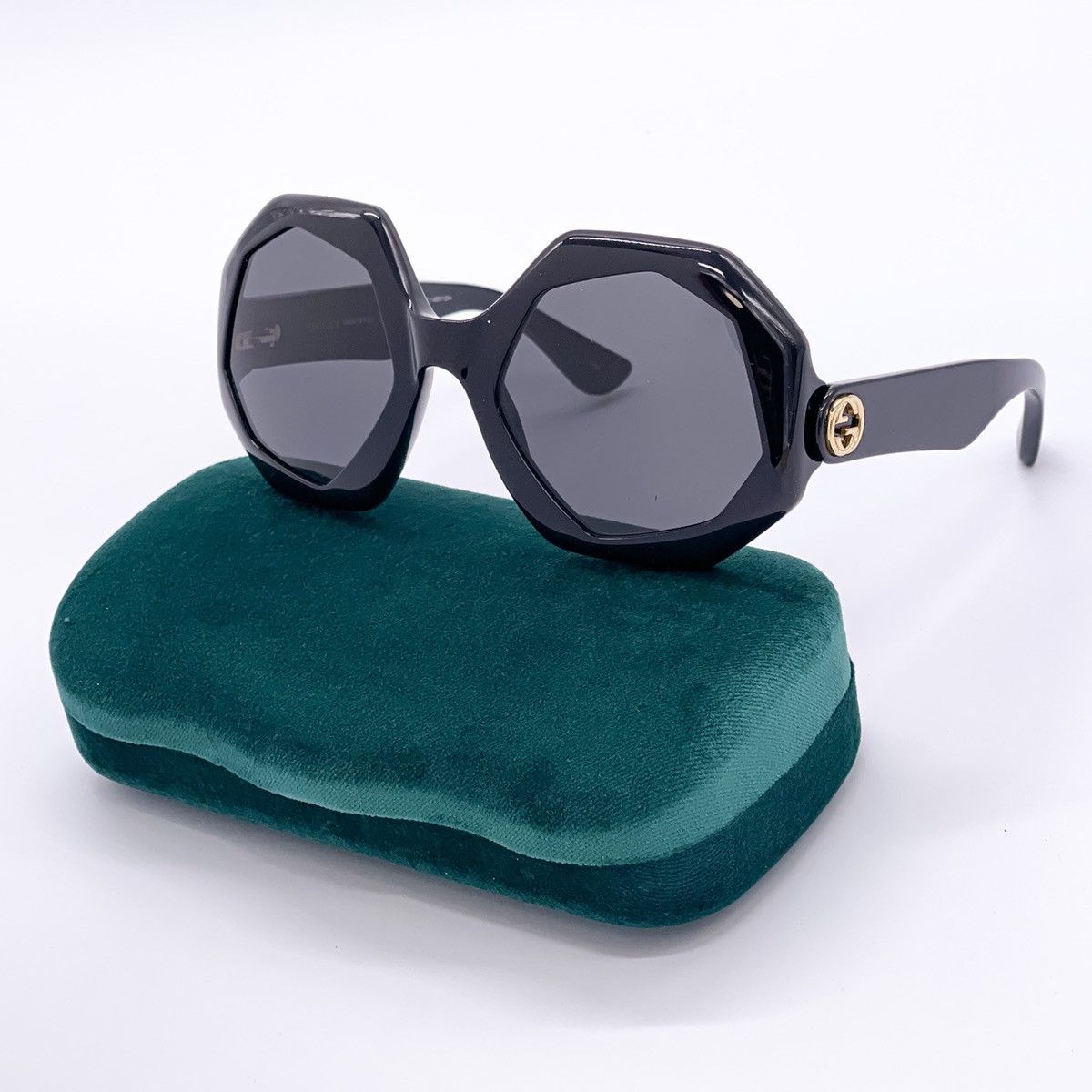 NEW GUCCI GG1242S 001 WOMEN SUNGLASSES GUCCI GG1242S BLACK - 1