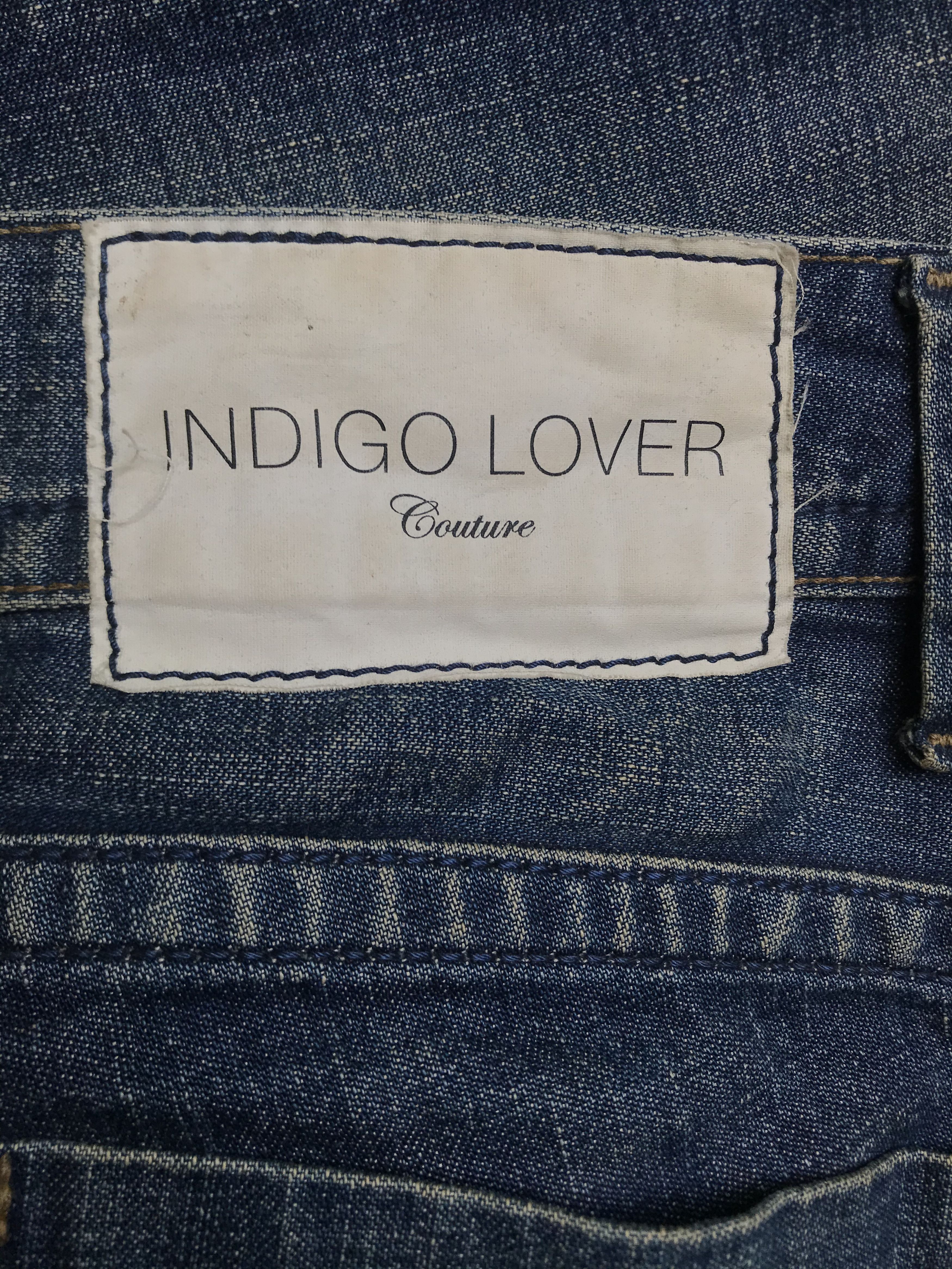 Indigo Lover Baggy Denim Pants - 3