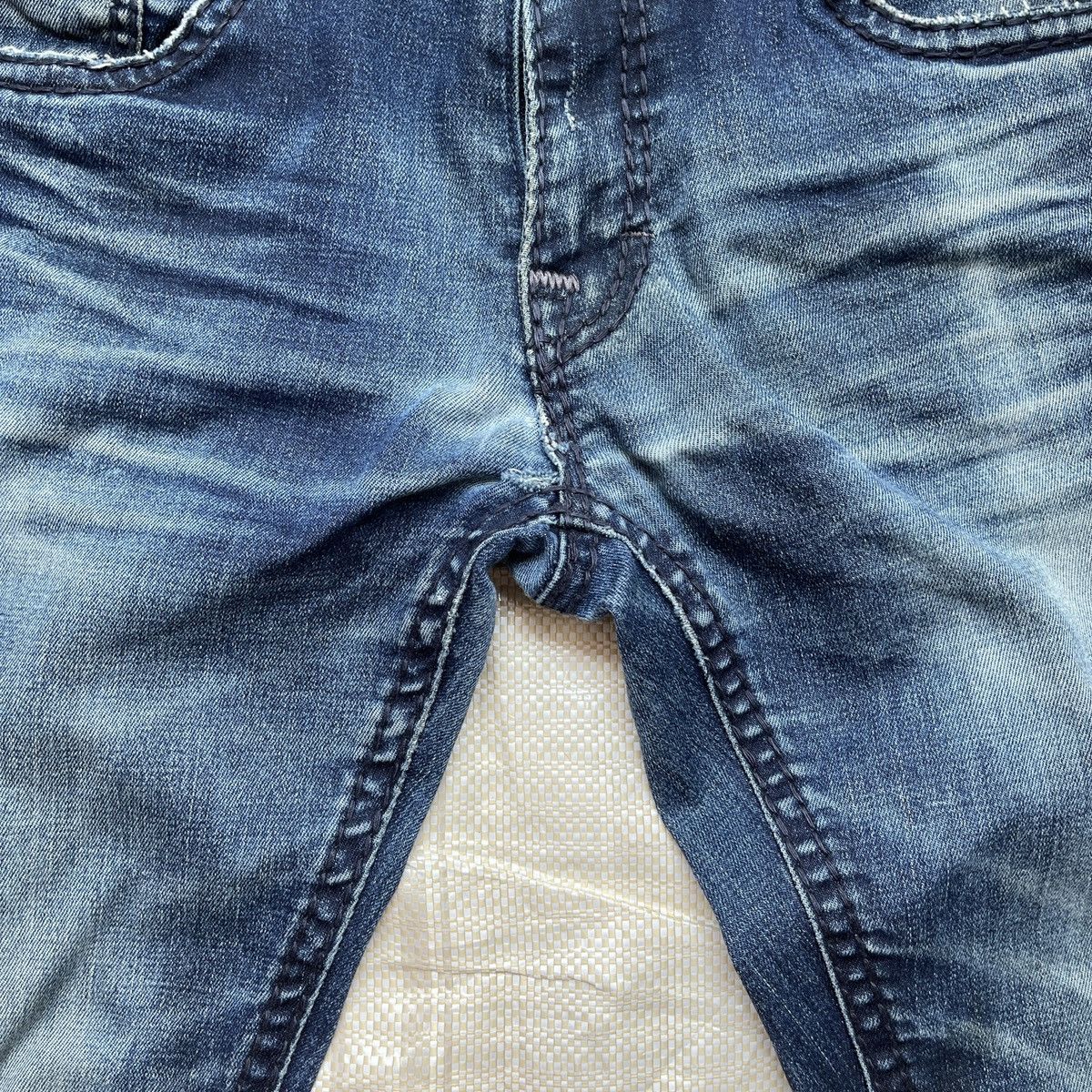 Vintage - Ripped Buckaroo Indigo Ink Jeans Fit Cut Japanese - 12