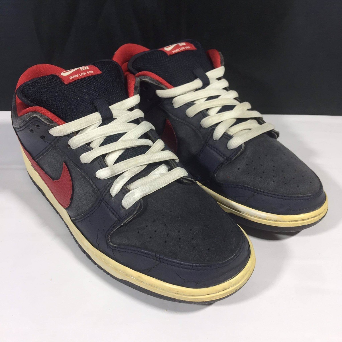 Dunk Low Pro SB Dark Obsidian Gym Red - 2