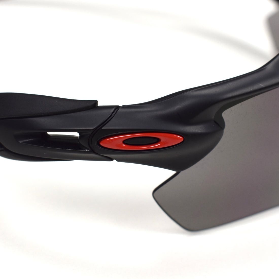 Oakley Radar EV Path Sunglasses Matte Black Gray Red - 6