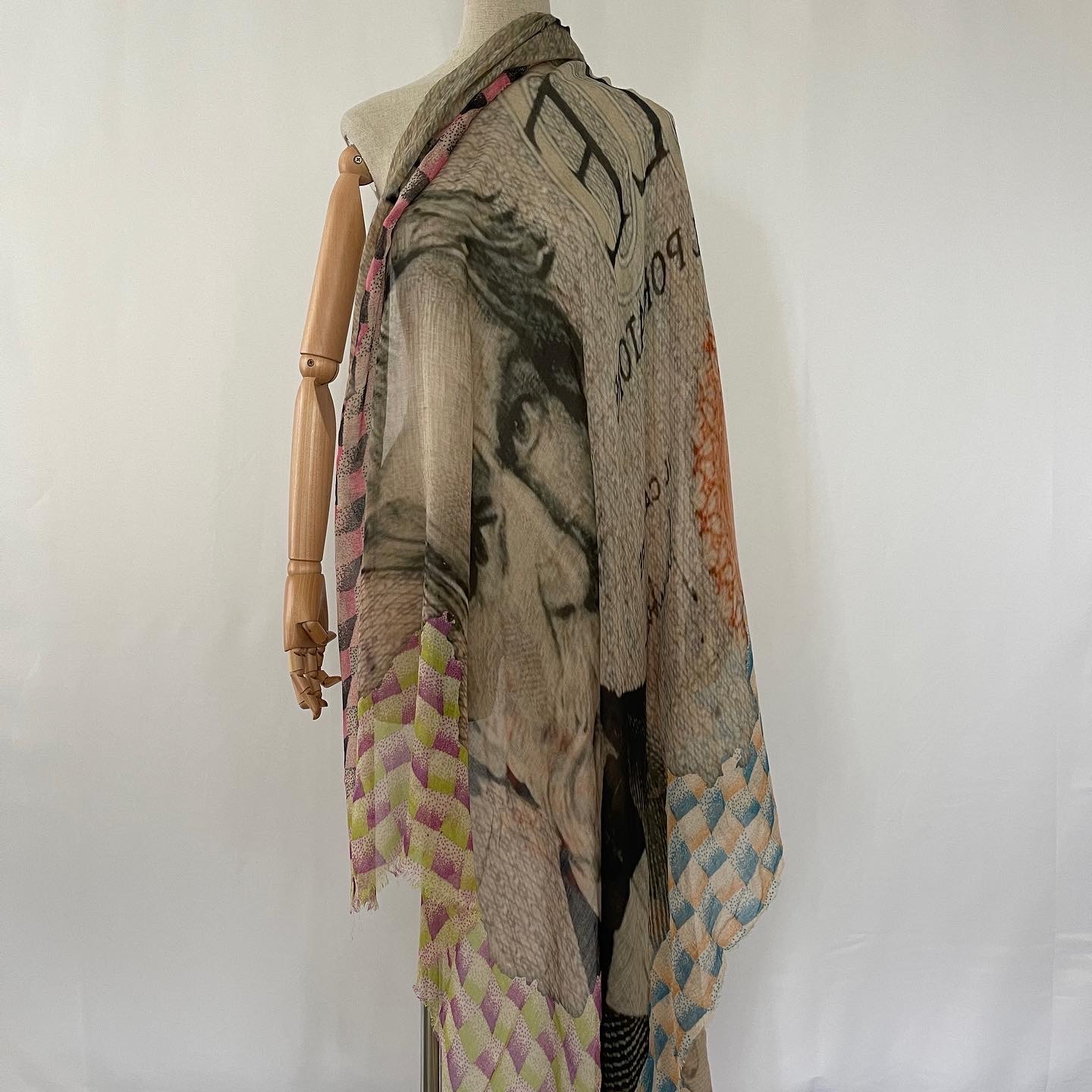 Faliero Sarti big size scarf  - 1