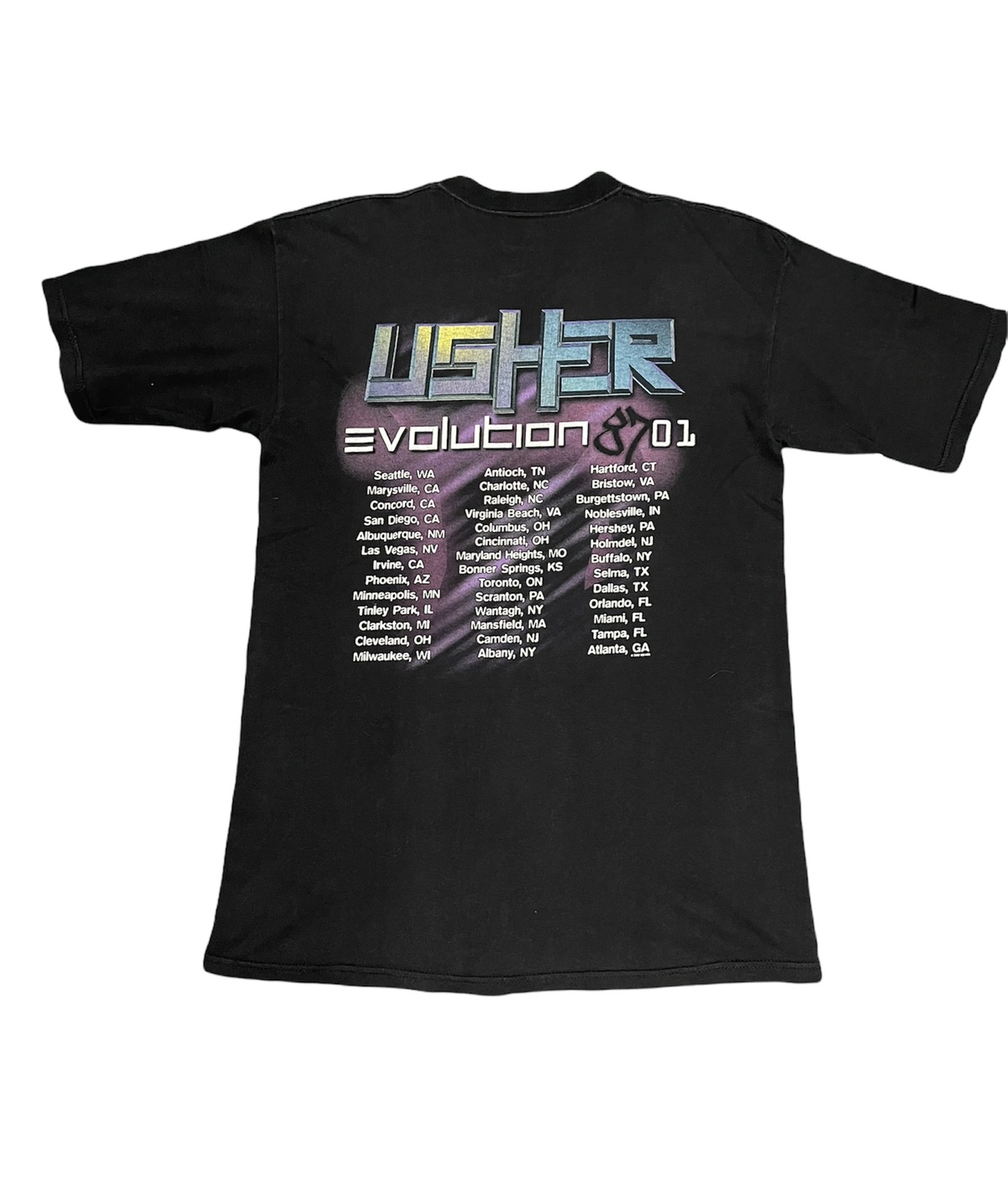 Vintage - Vintage Usher Solo singer rap tees - 2