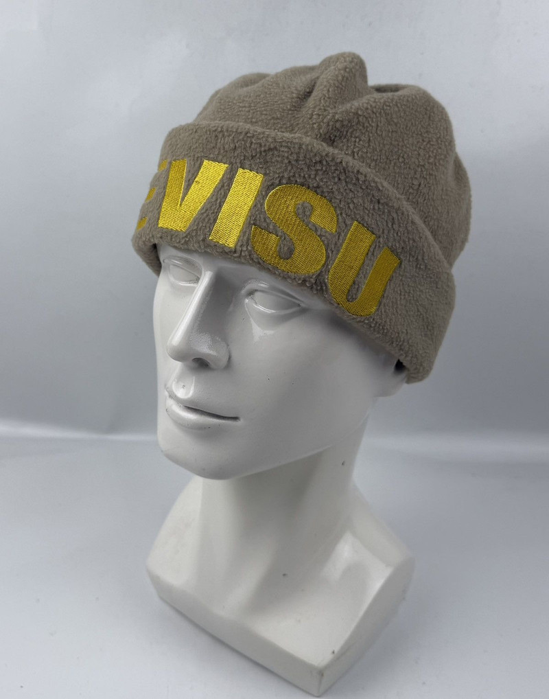 rare big spell out evisu beanie hat tc54 - 1